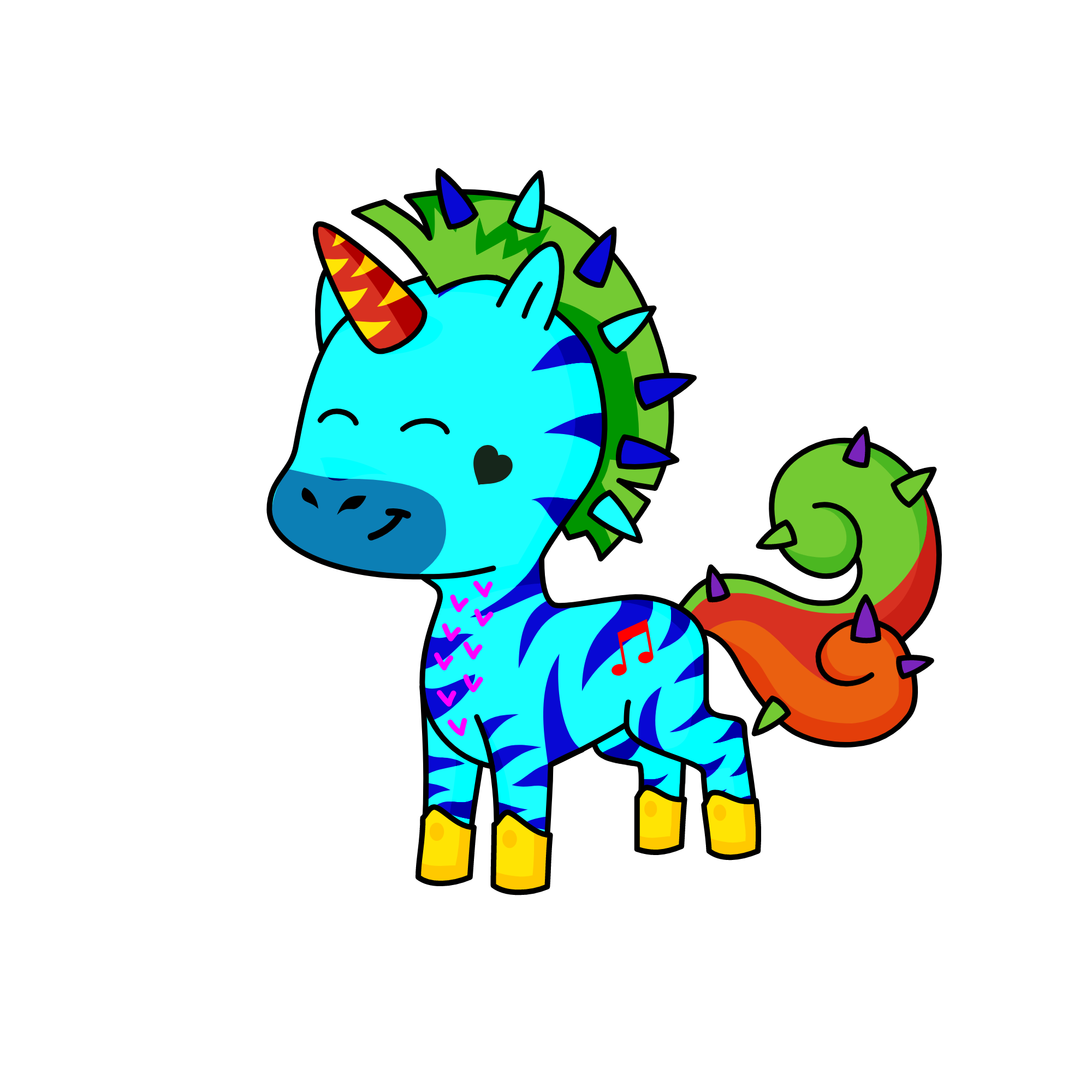 Billy Thundreman, the unicorn