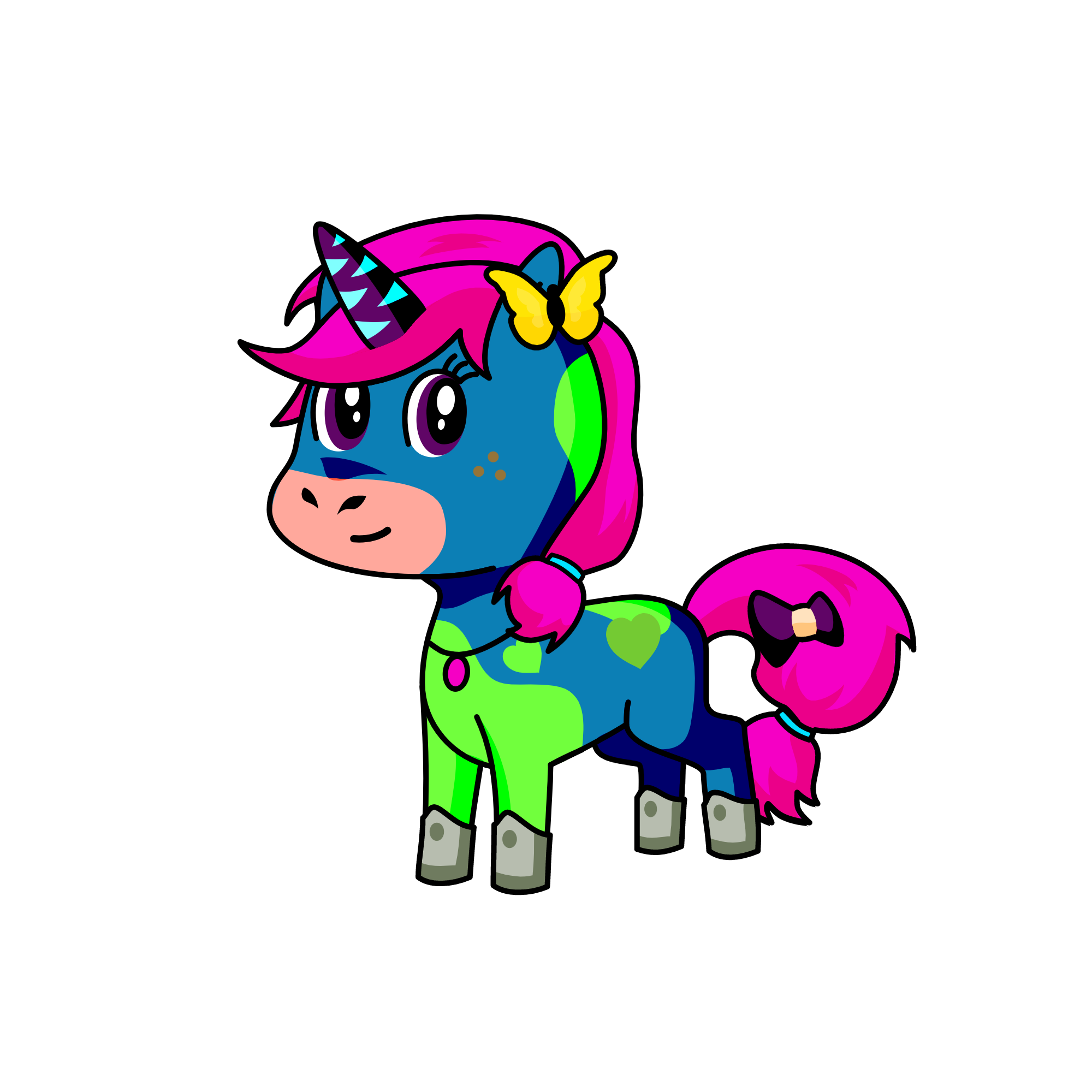 Ellie, the unicorn