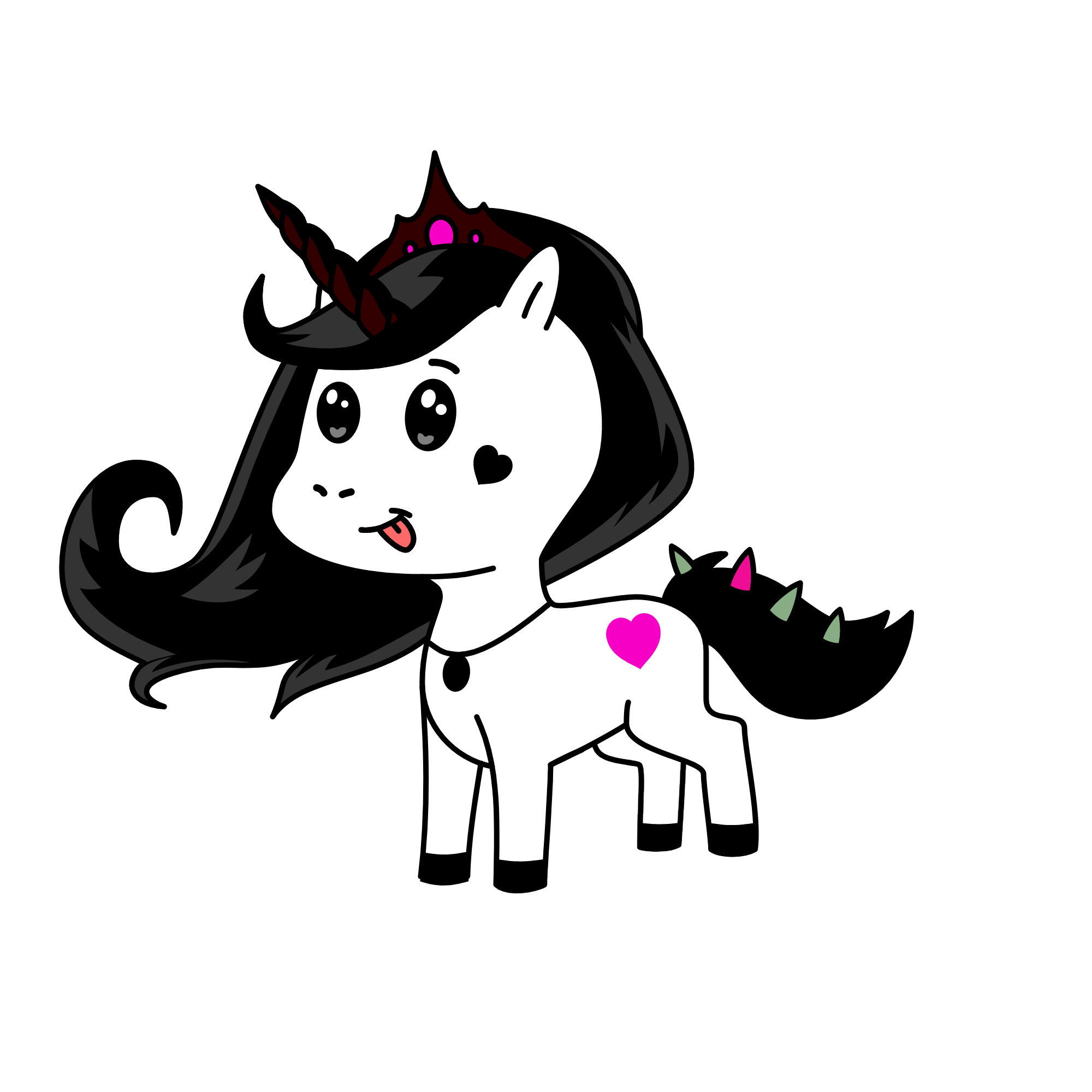 Midnight, the unicorn