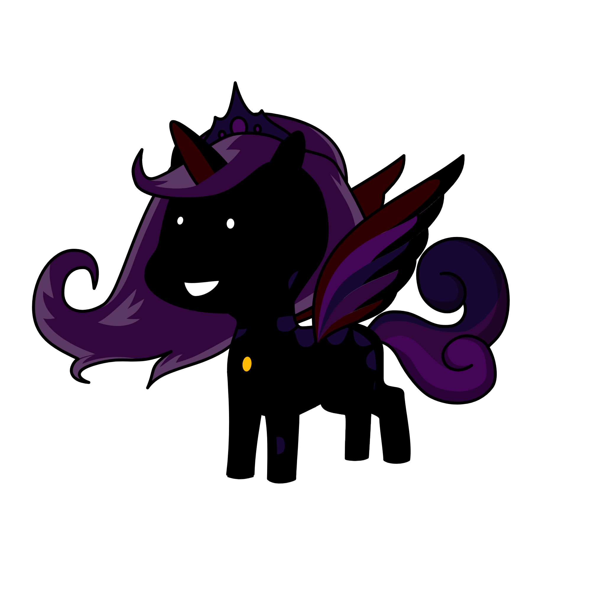 Midnight, the unicorn