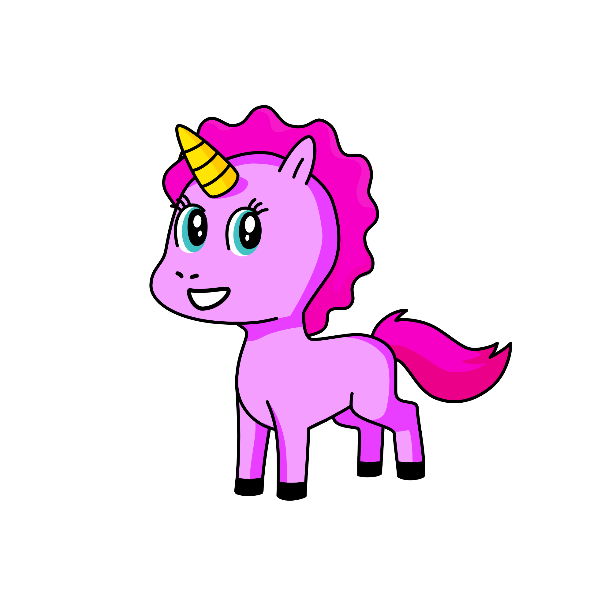 Pinkie Pie, the unicorn