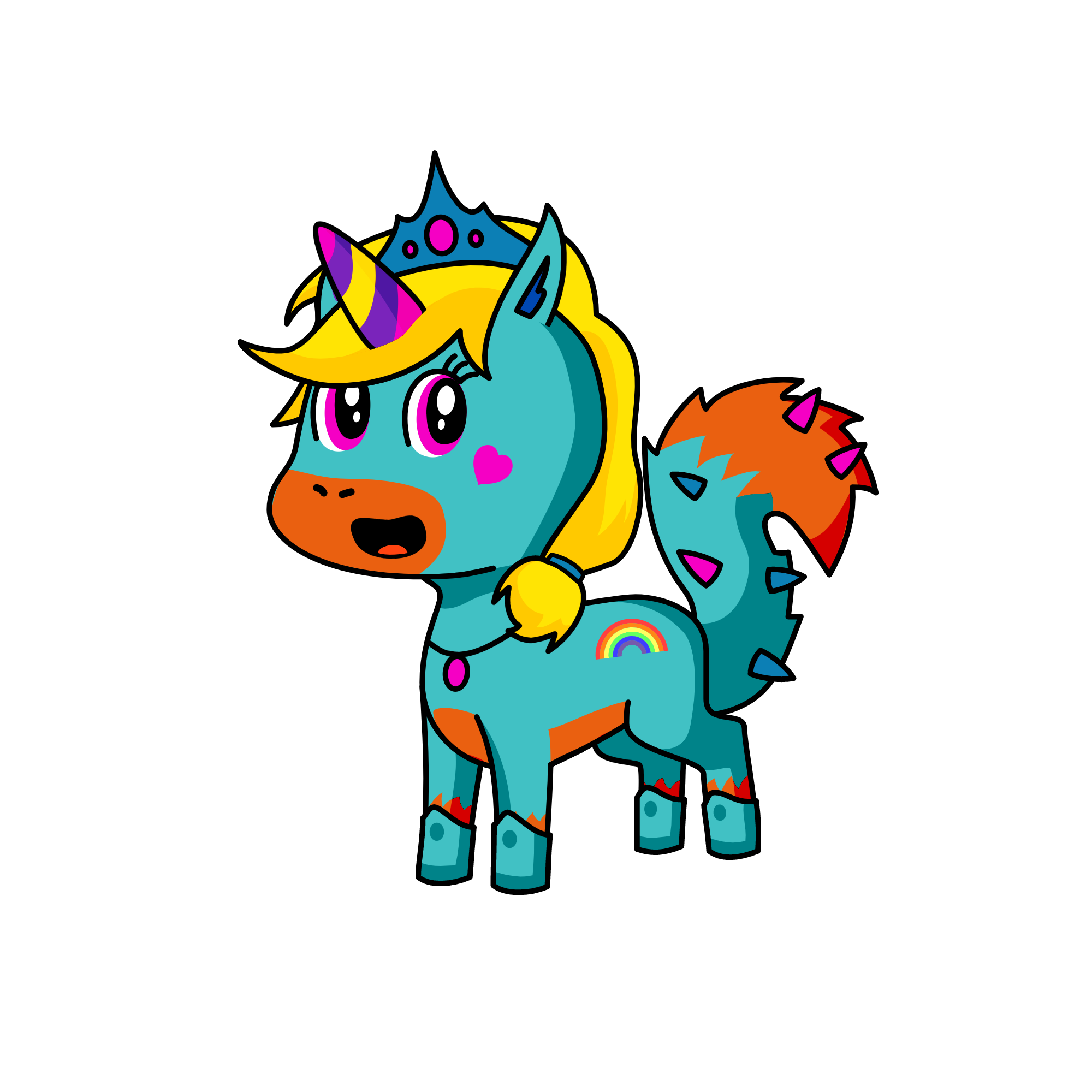 Wintry, the unicorn