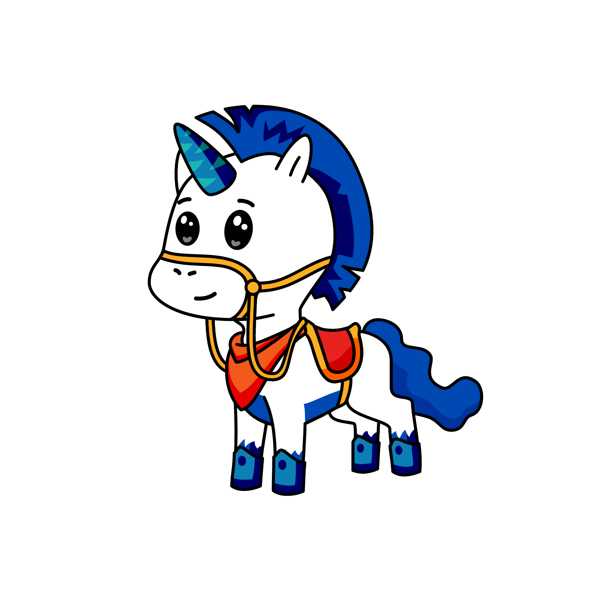 Icicle, the unicorn
