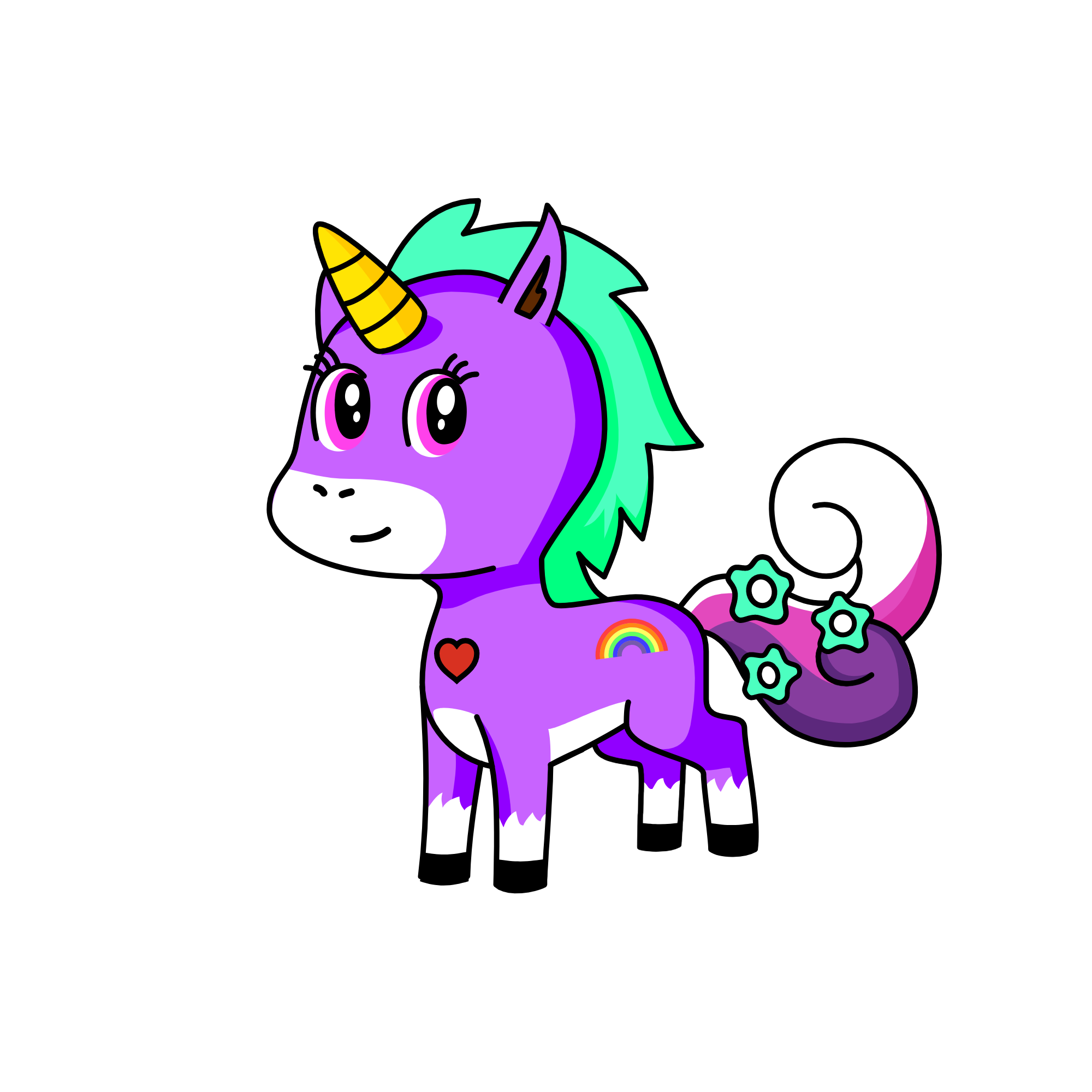 Lisa, the unicorn