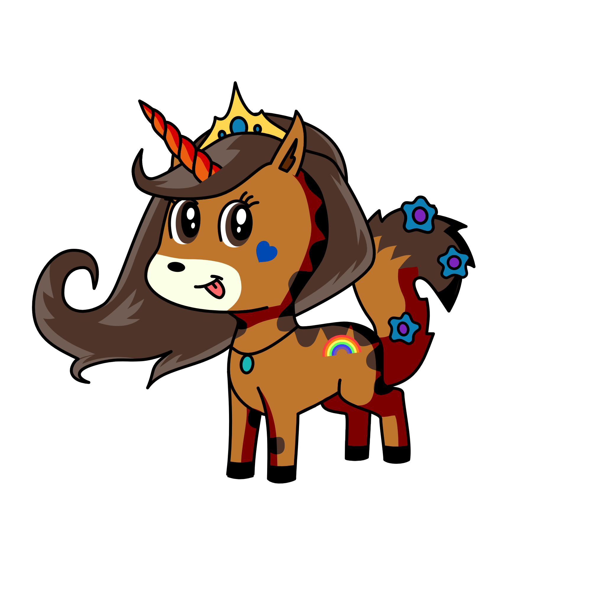 emily, the unicorn