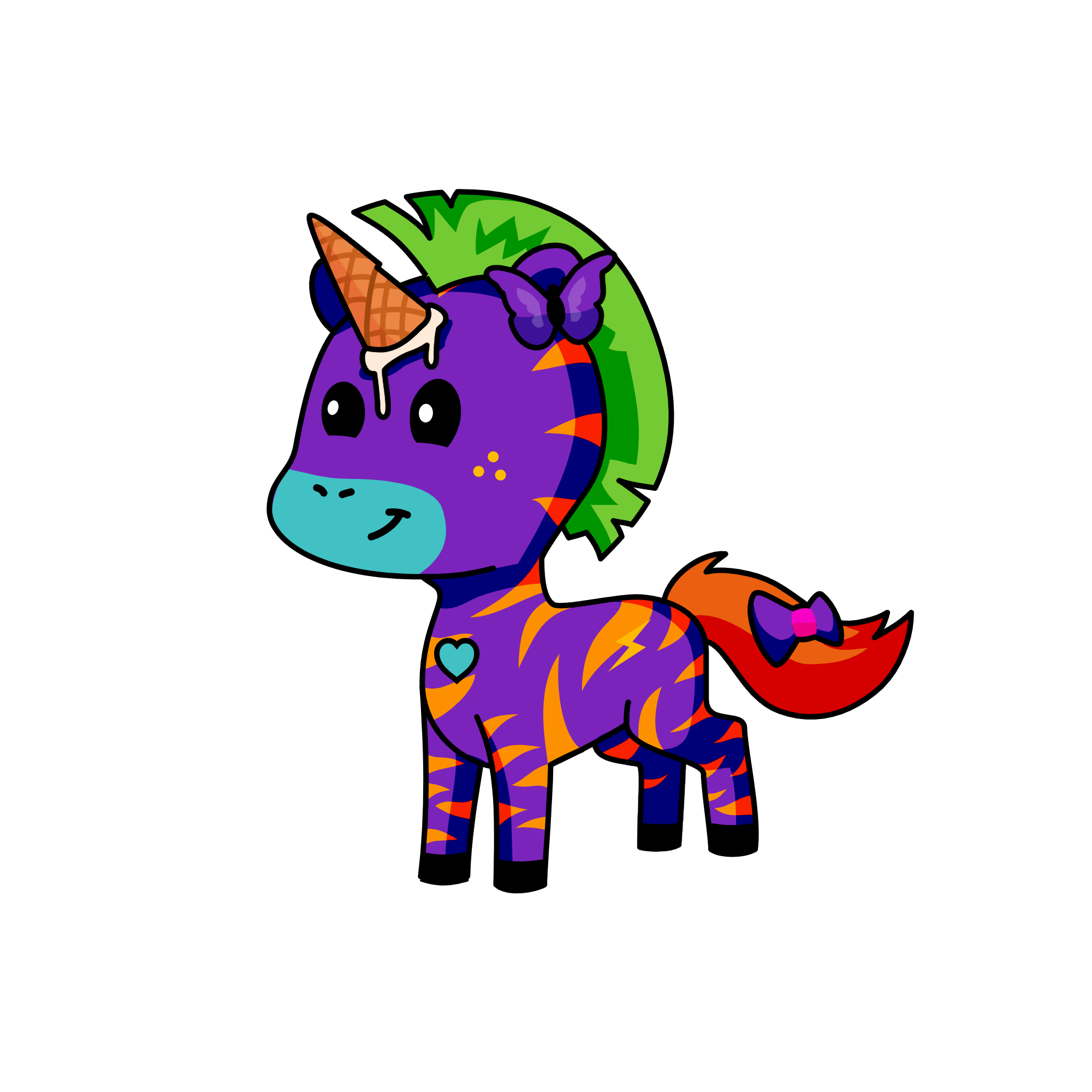 TIGER, the unicorn