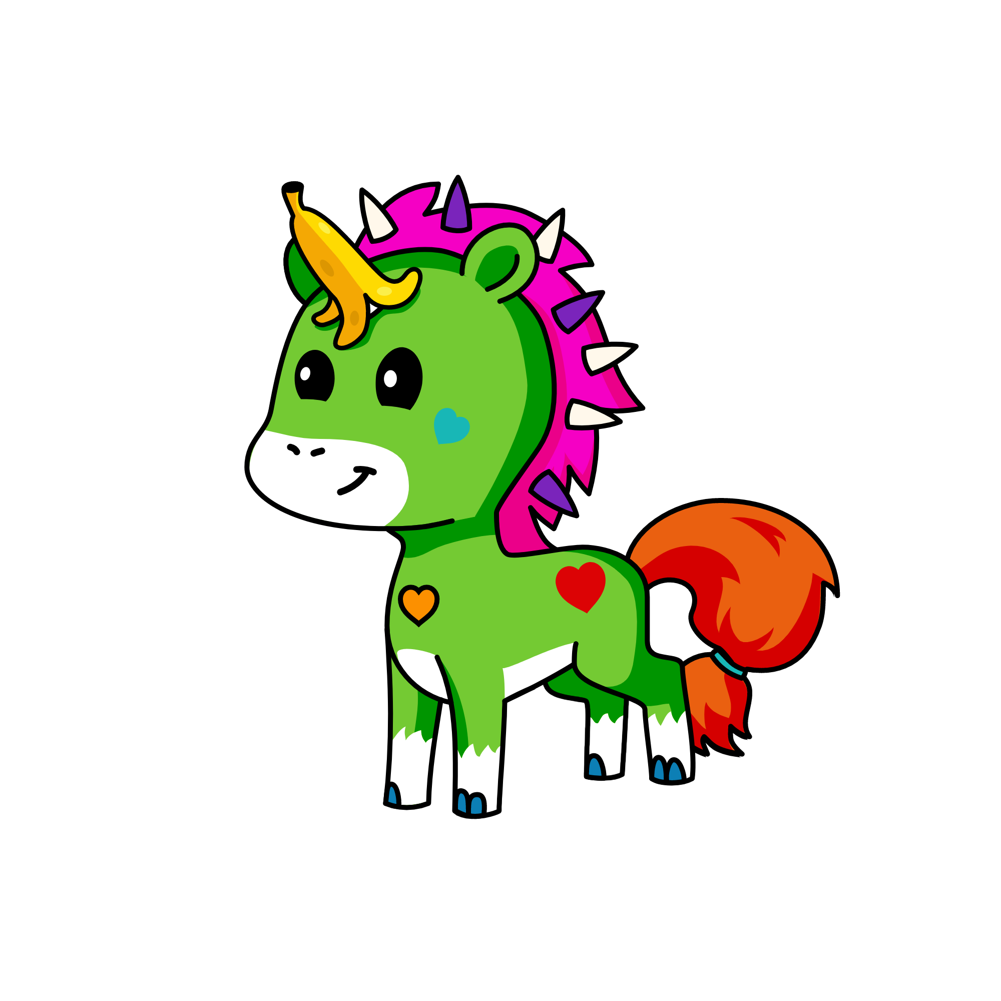j, the unicorn