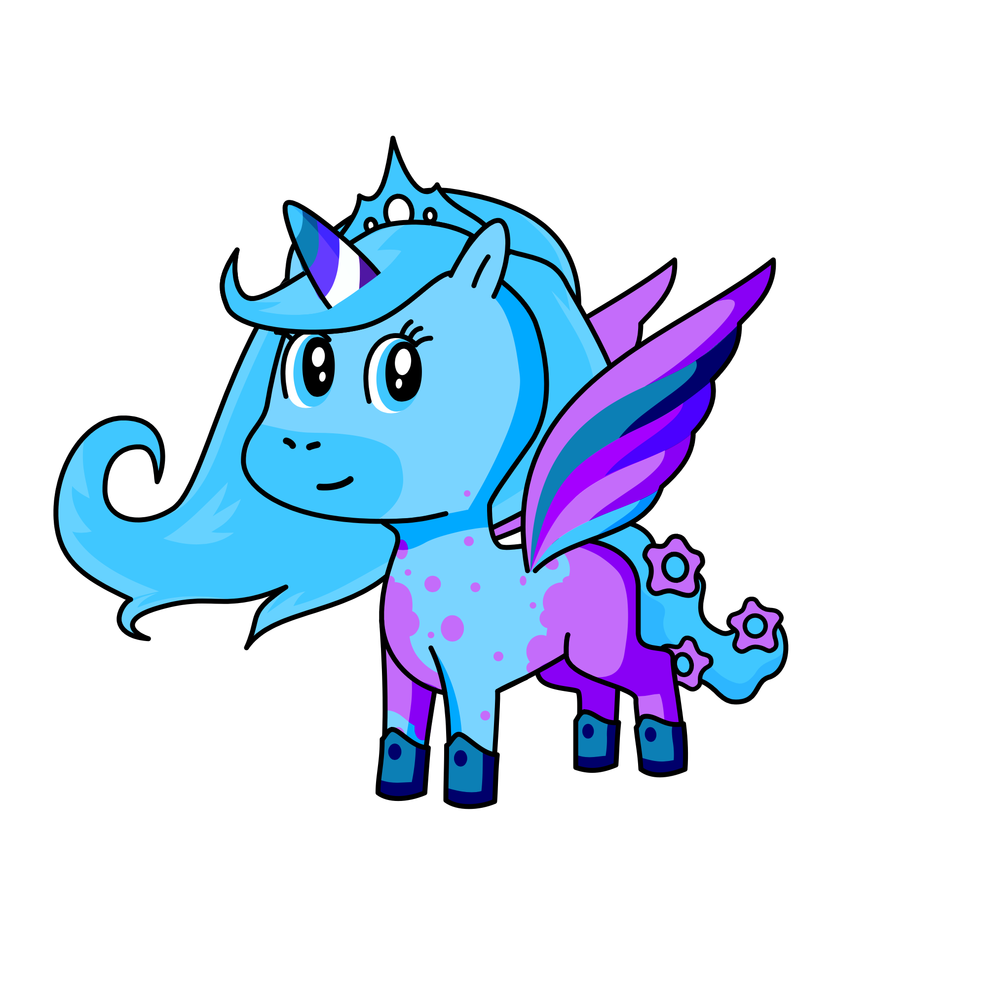 Luna, the unicorn