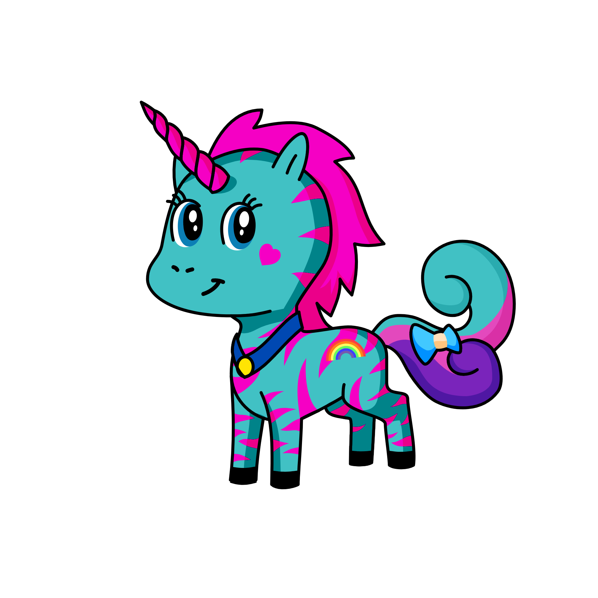 Hula Hoop, the unicorn