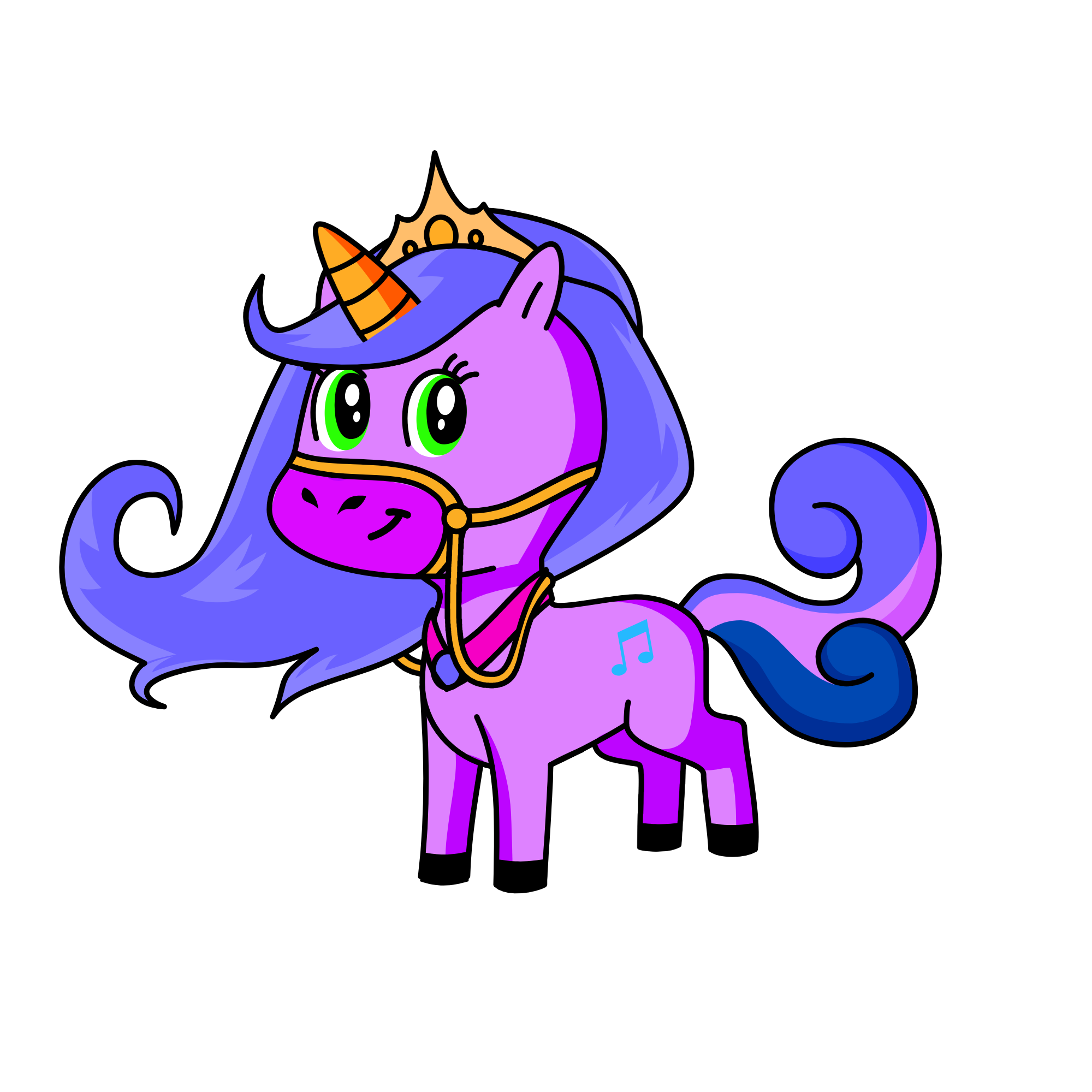 Harmeny Butler, the unicorn