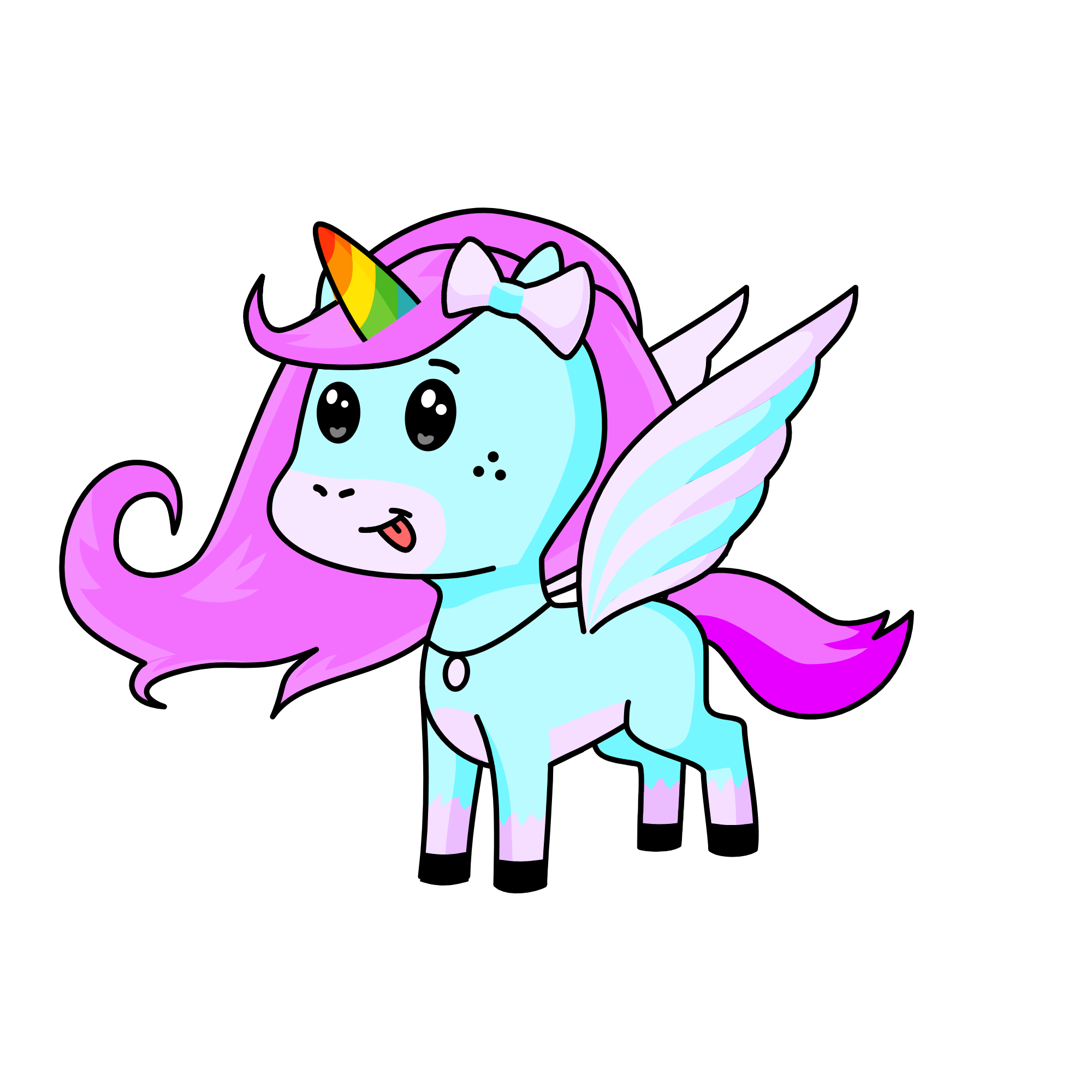 candy, the unicorn