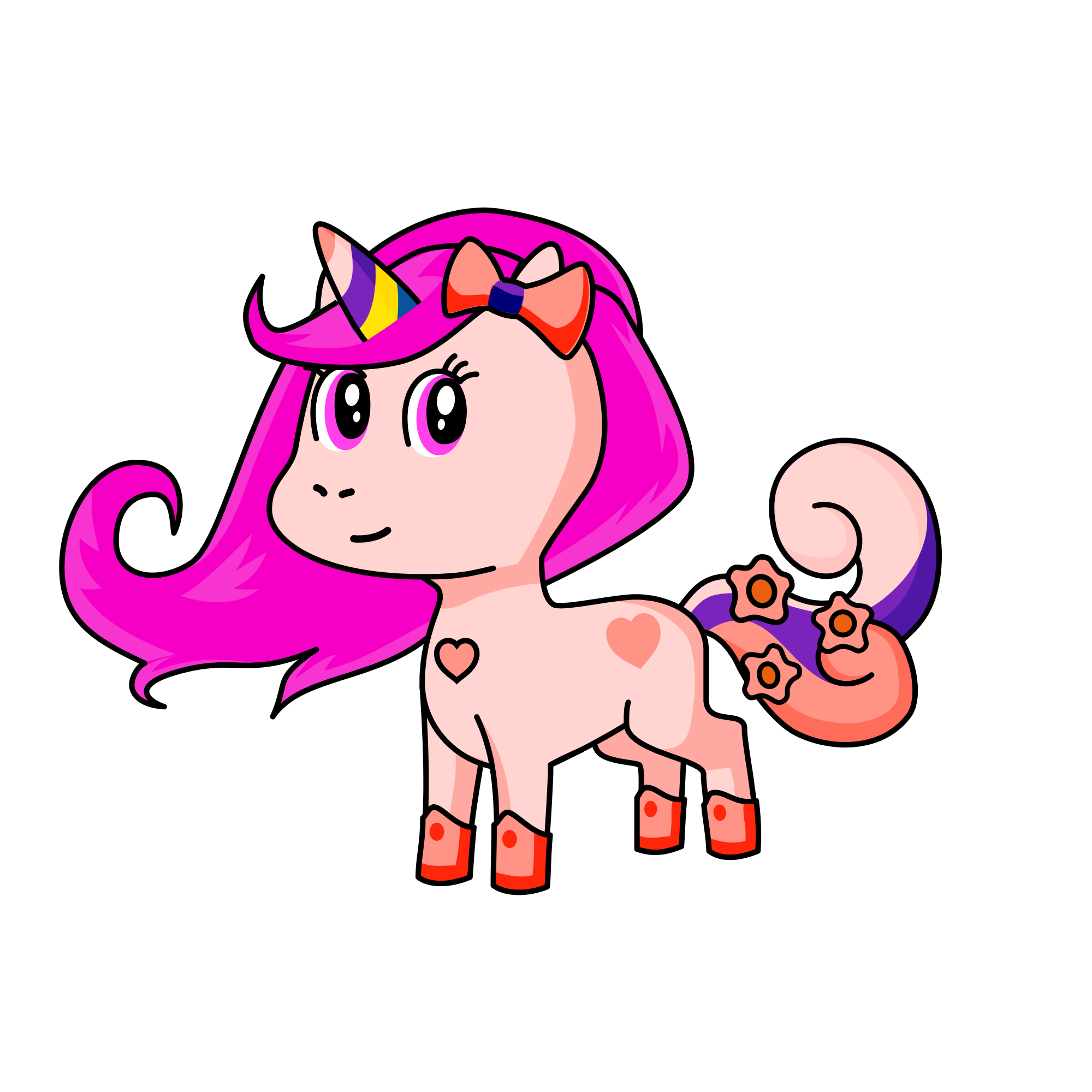 Iris, the unicorn