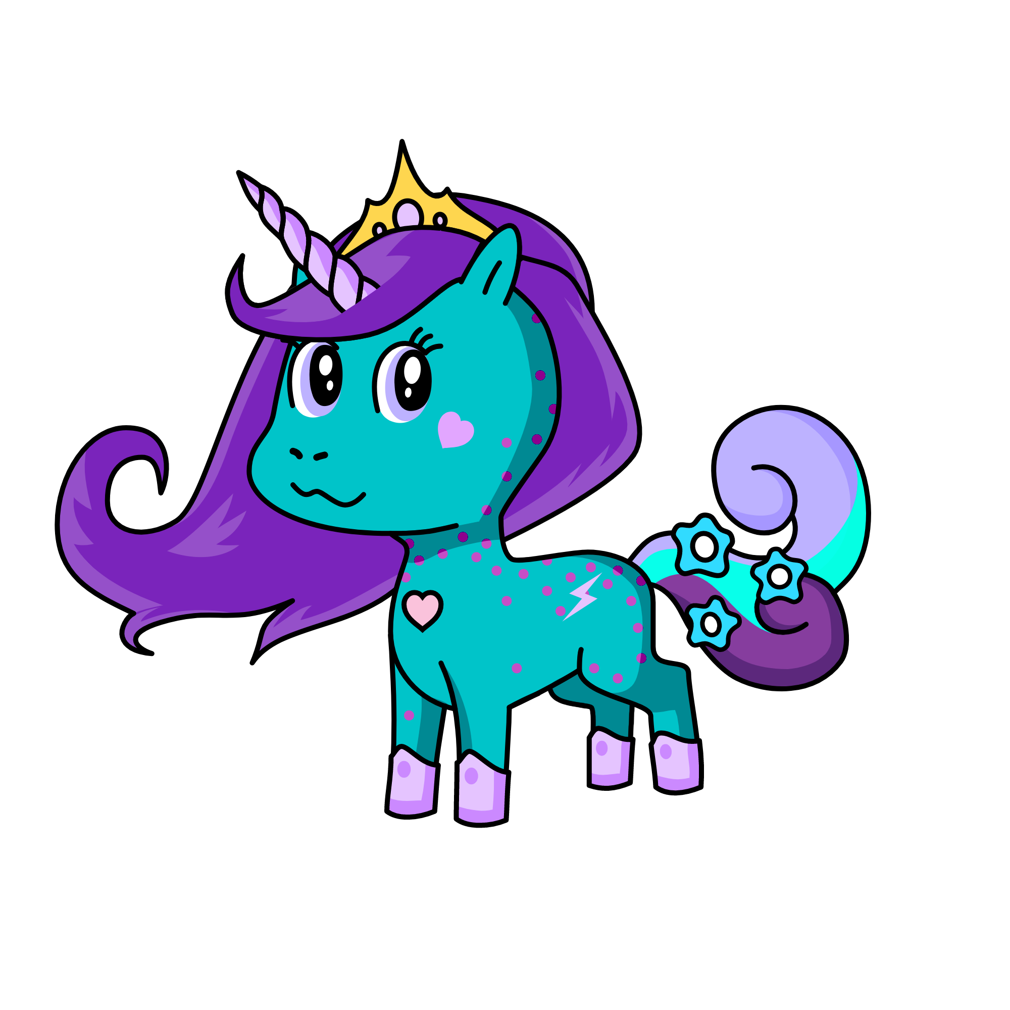 Luna, the unicorn