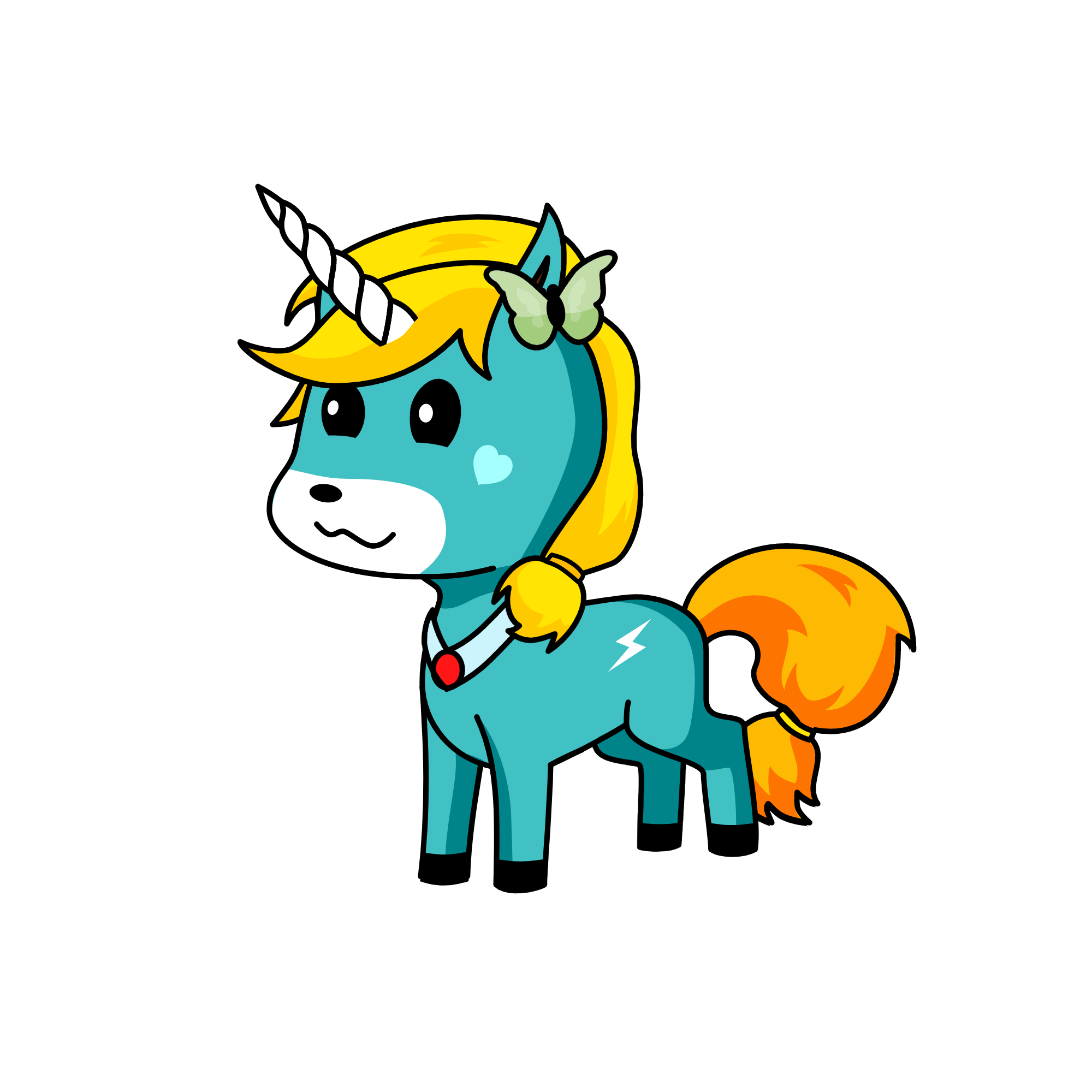 riri, the unicorn