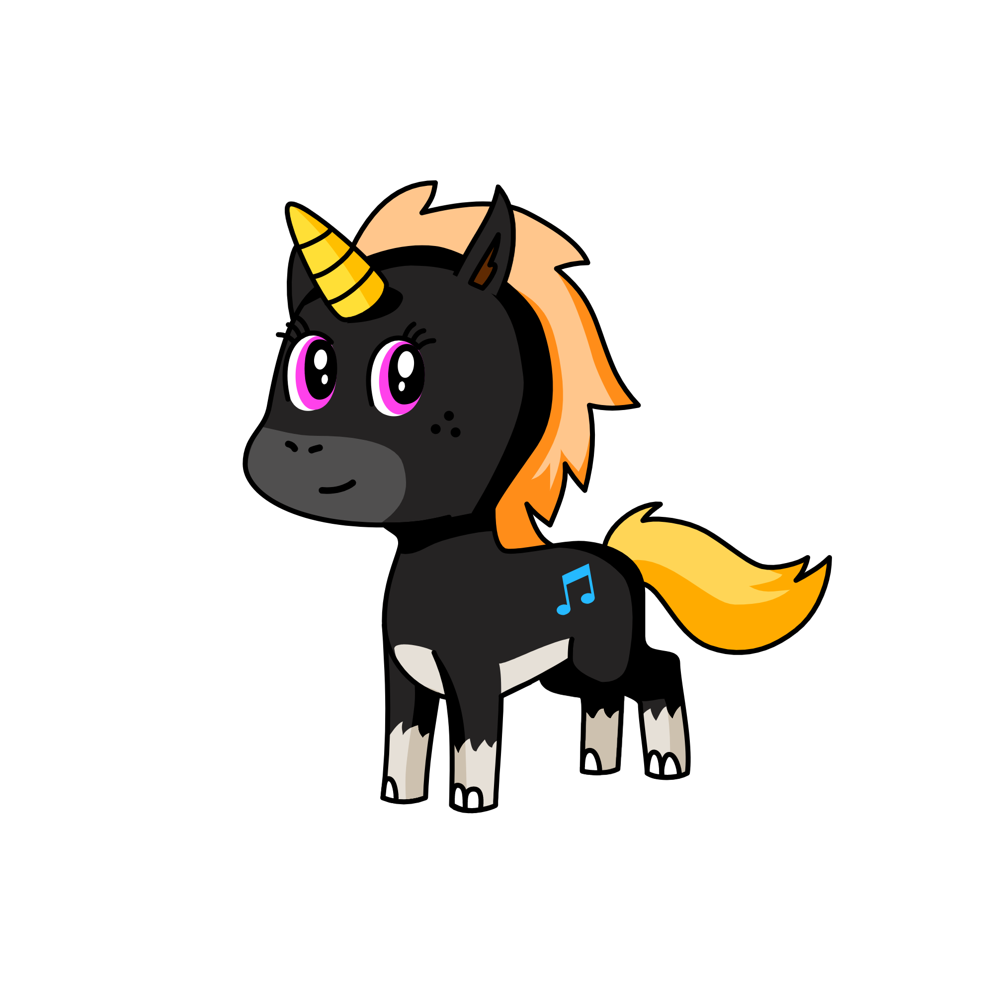 black blade, the unicorn
