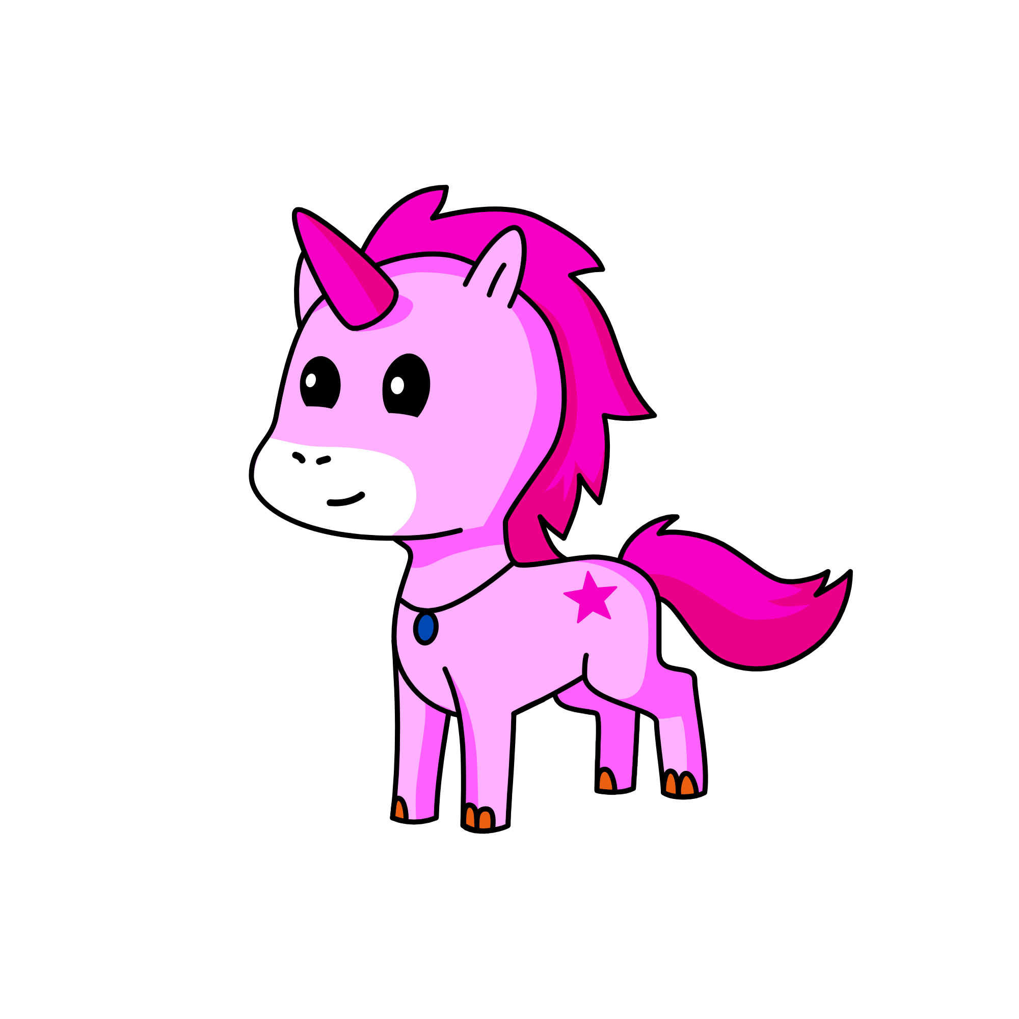Pinky Pie, the unicorn