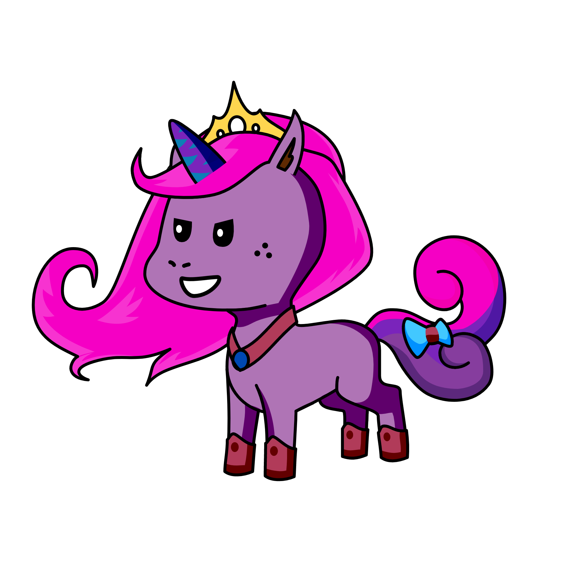 candy, the unicorn