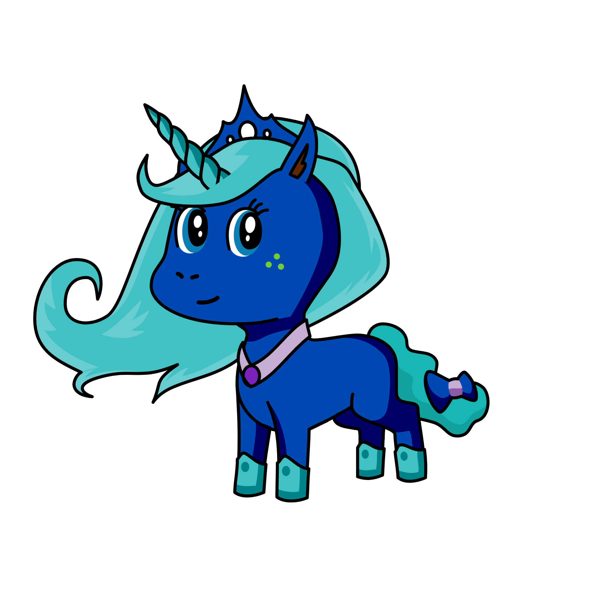 prencess ice, the unicorn