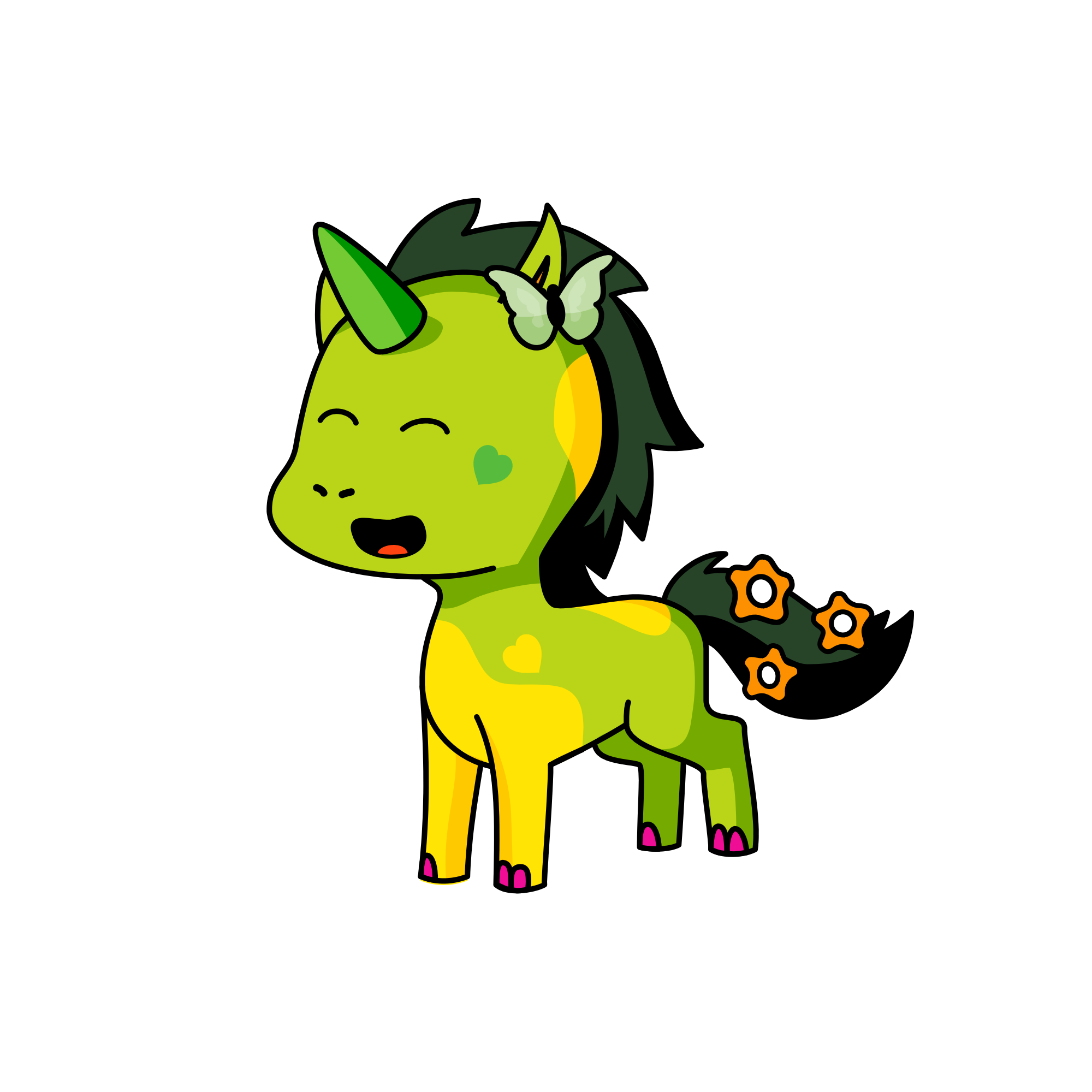 Graedae, the unicorn