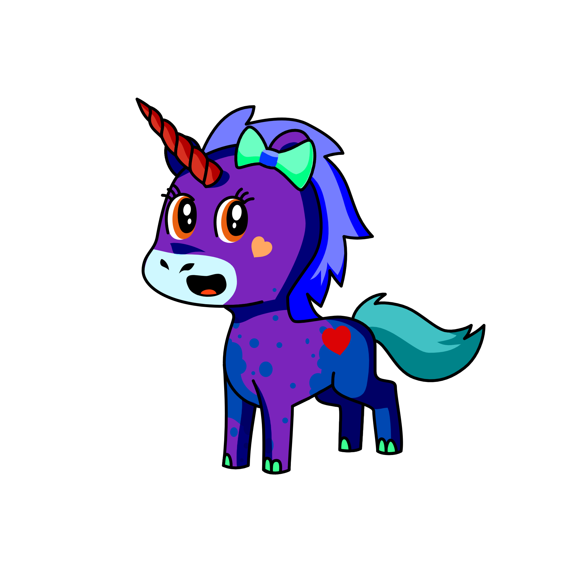 Sparkle, the unicorn