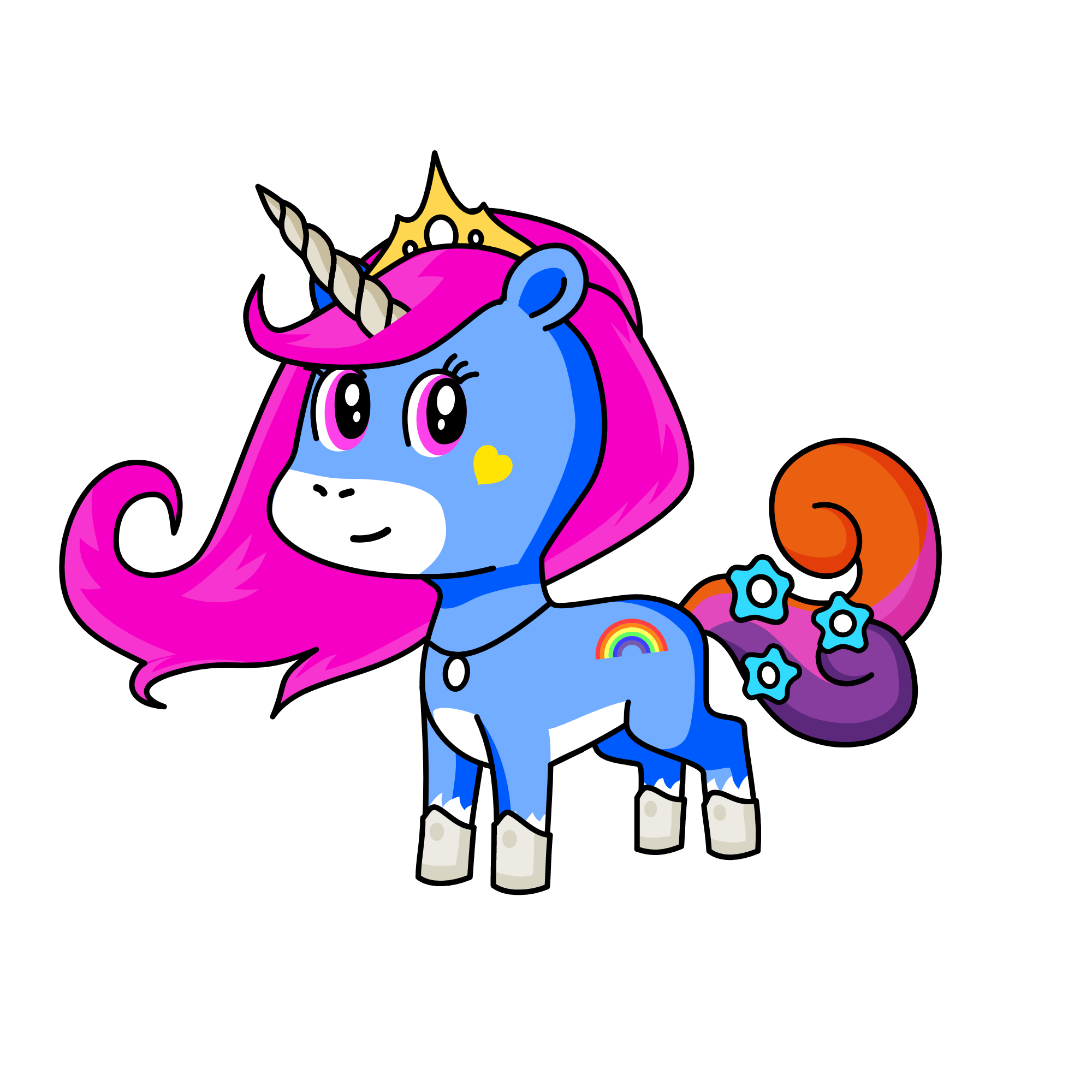 fynyjujutyjumjg, the unicorn