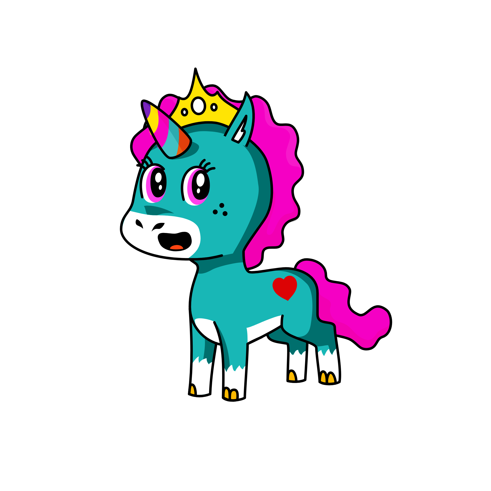 RAİNBOW, the unicorn