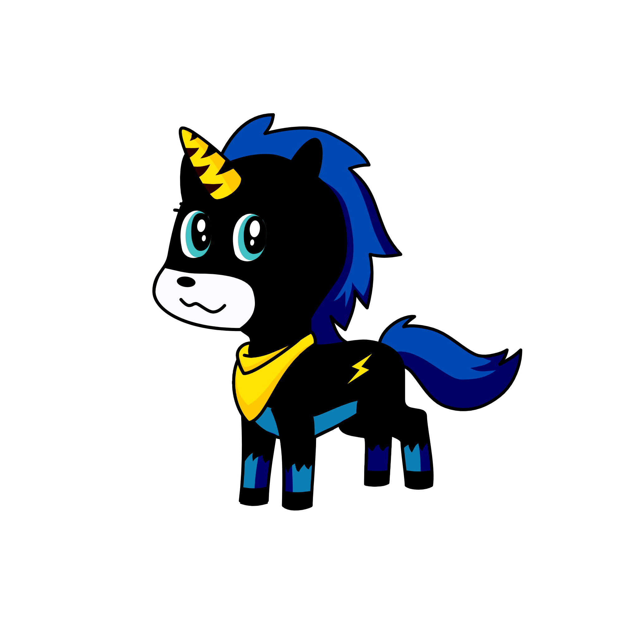 Flash, the unicorn