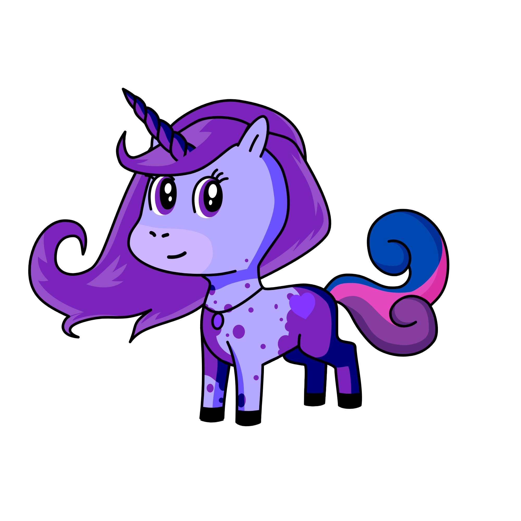 Luna, the unicorn