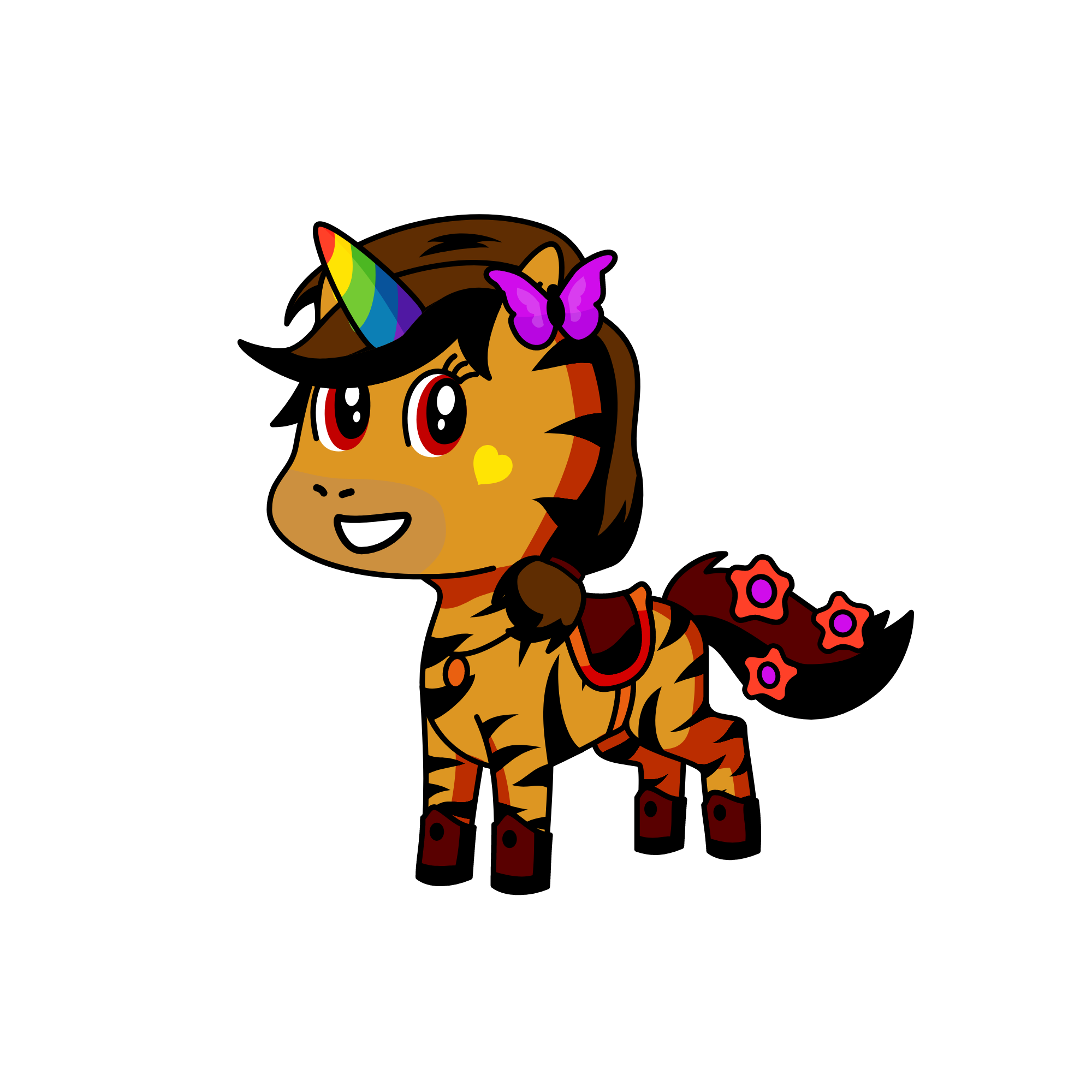Princess Emily, the unicorn