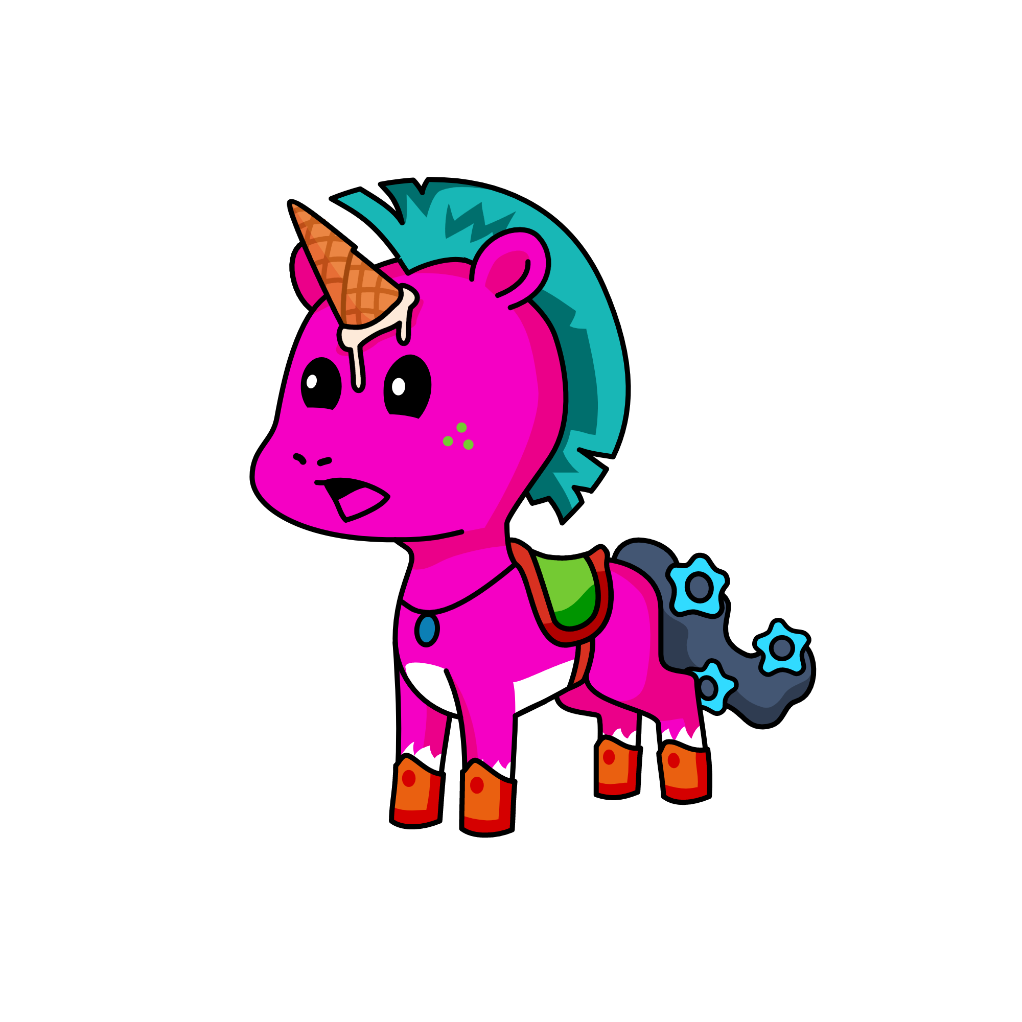 Alessia, the unicorn