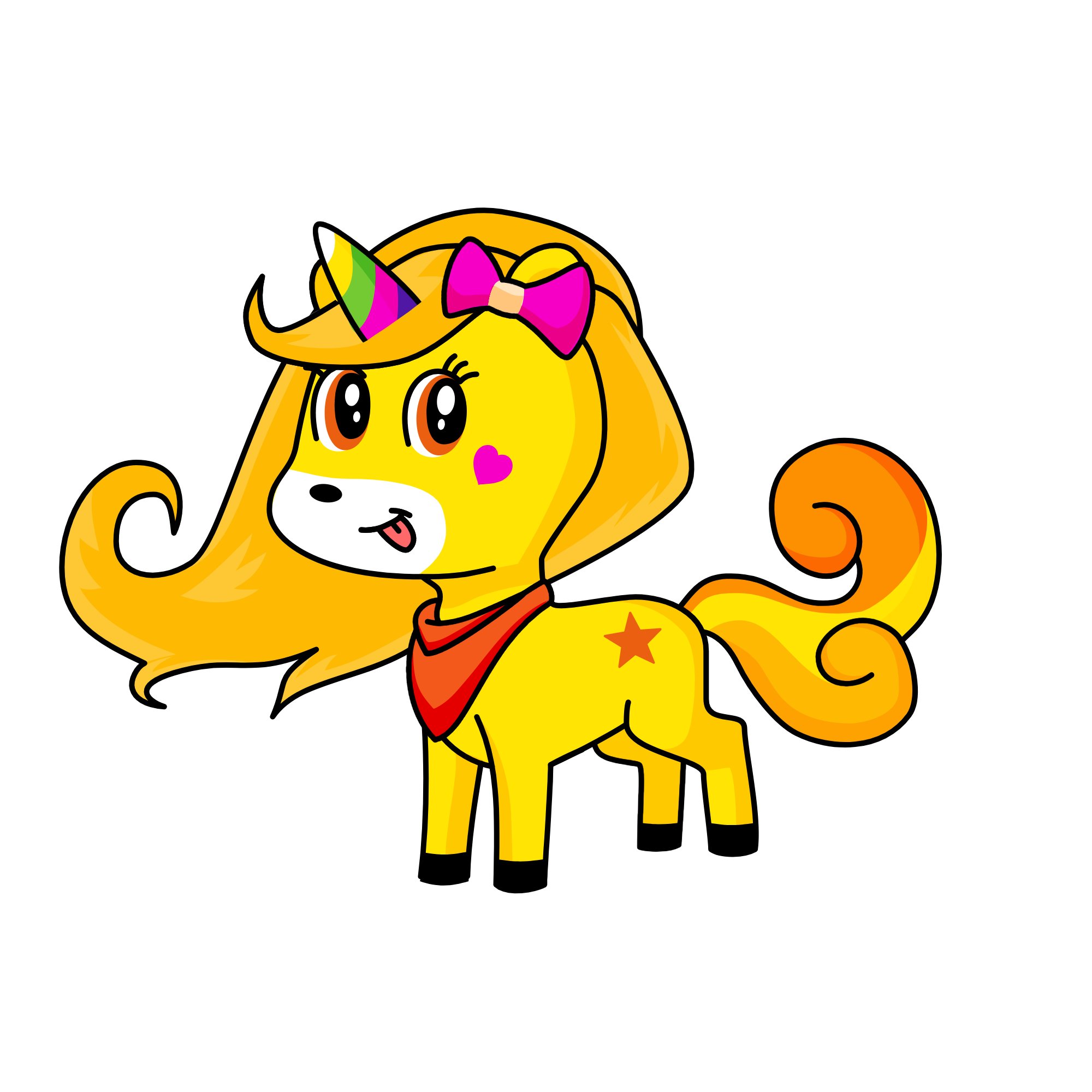 sunny, the unicorn