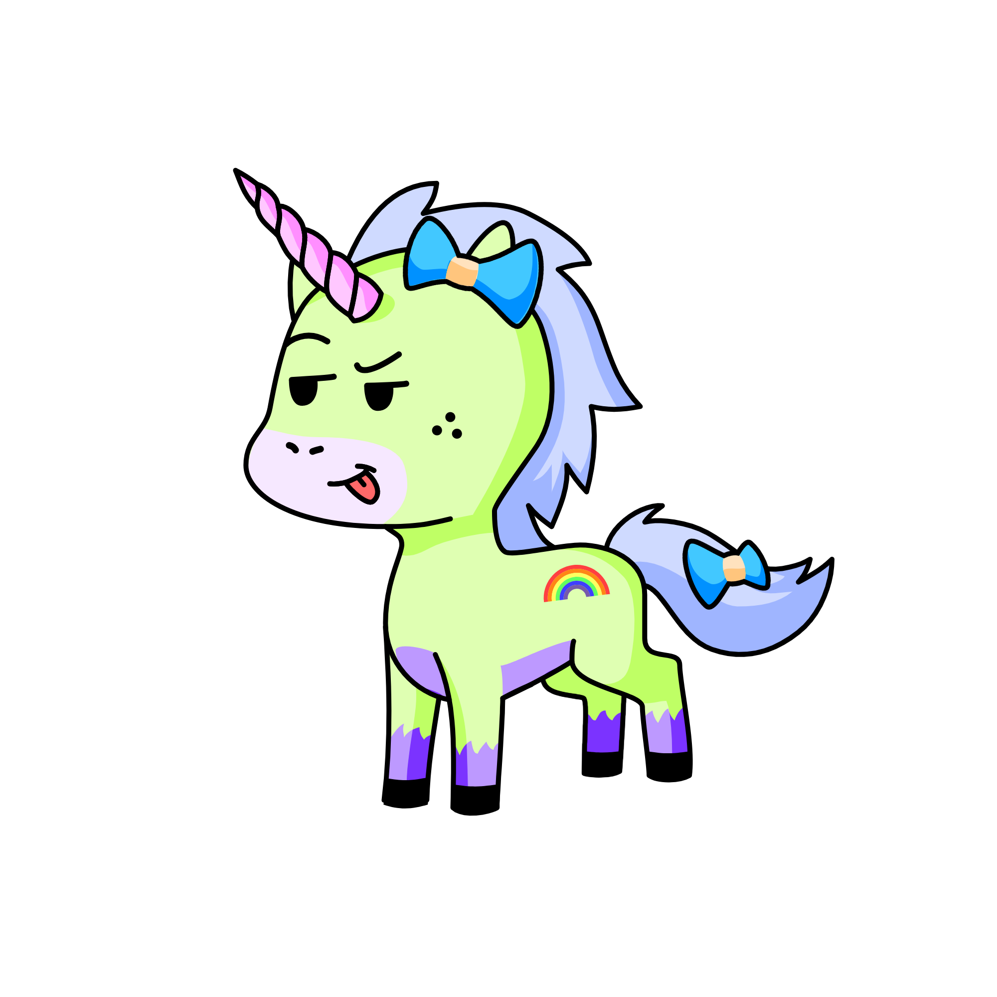 lighty, the unicorn
