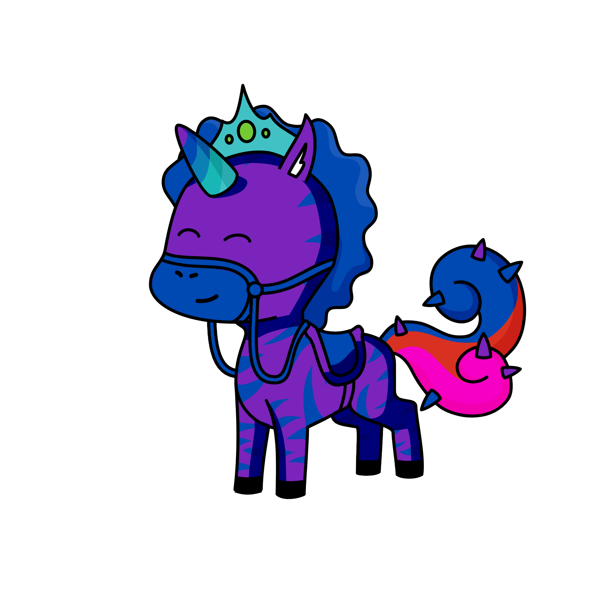 queeny unicorn, the unicorn