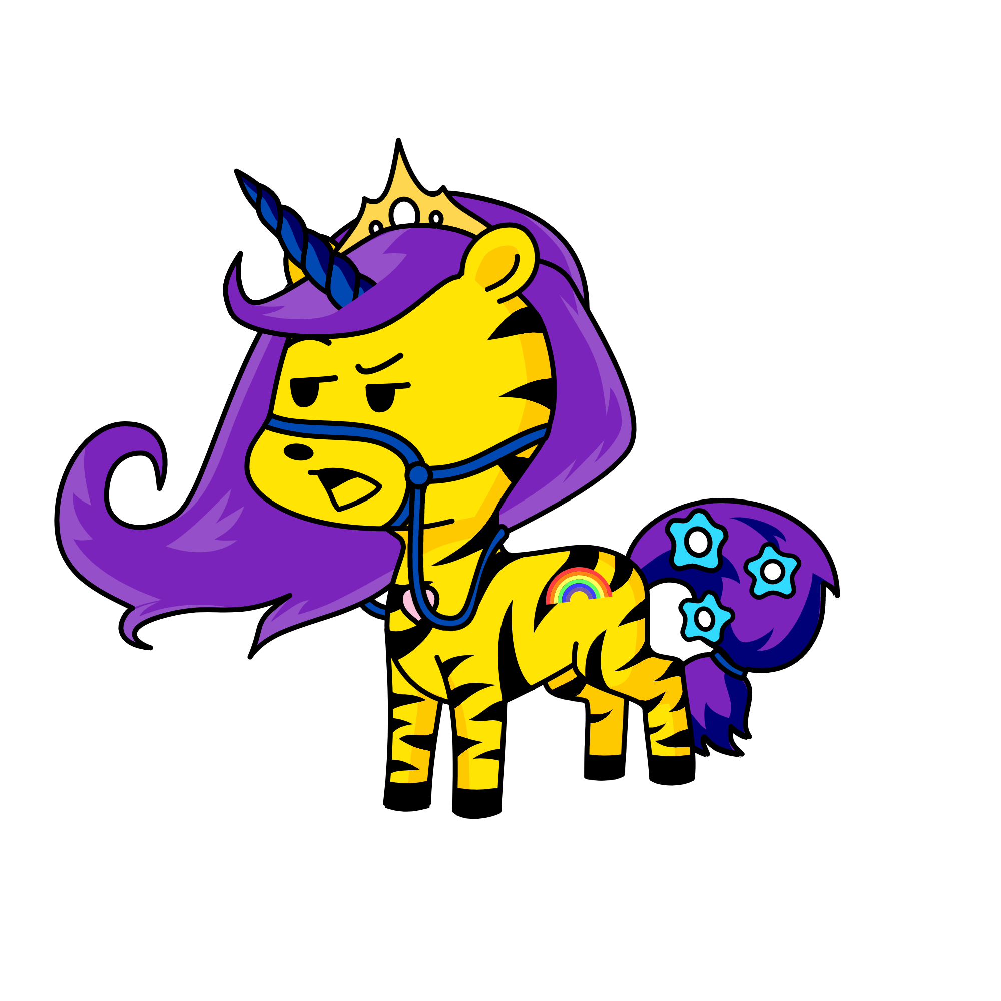 grassland, the unicorn
