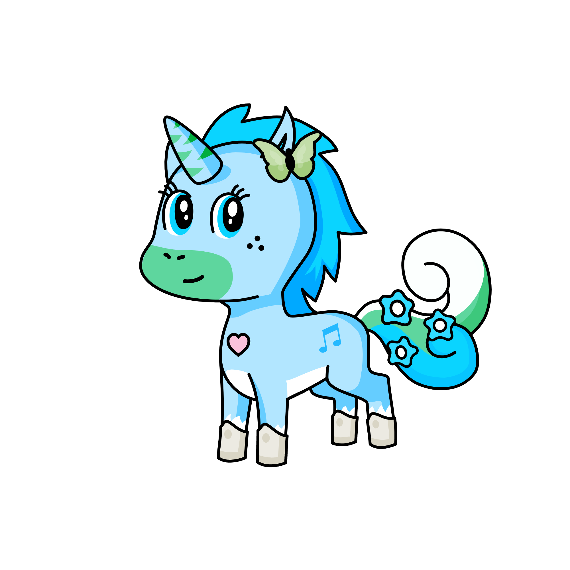 Frozen, the unicorn