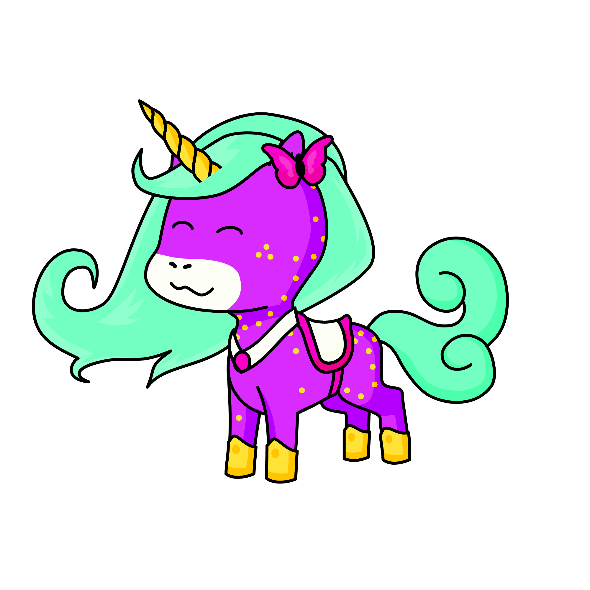 unicornio fabuloso, the unicorn