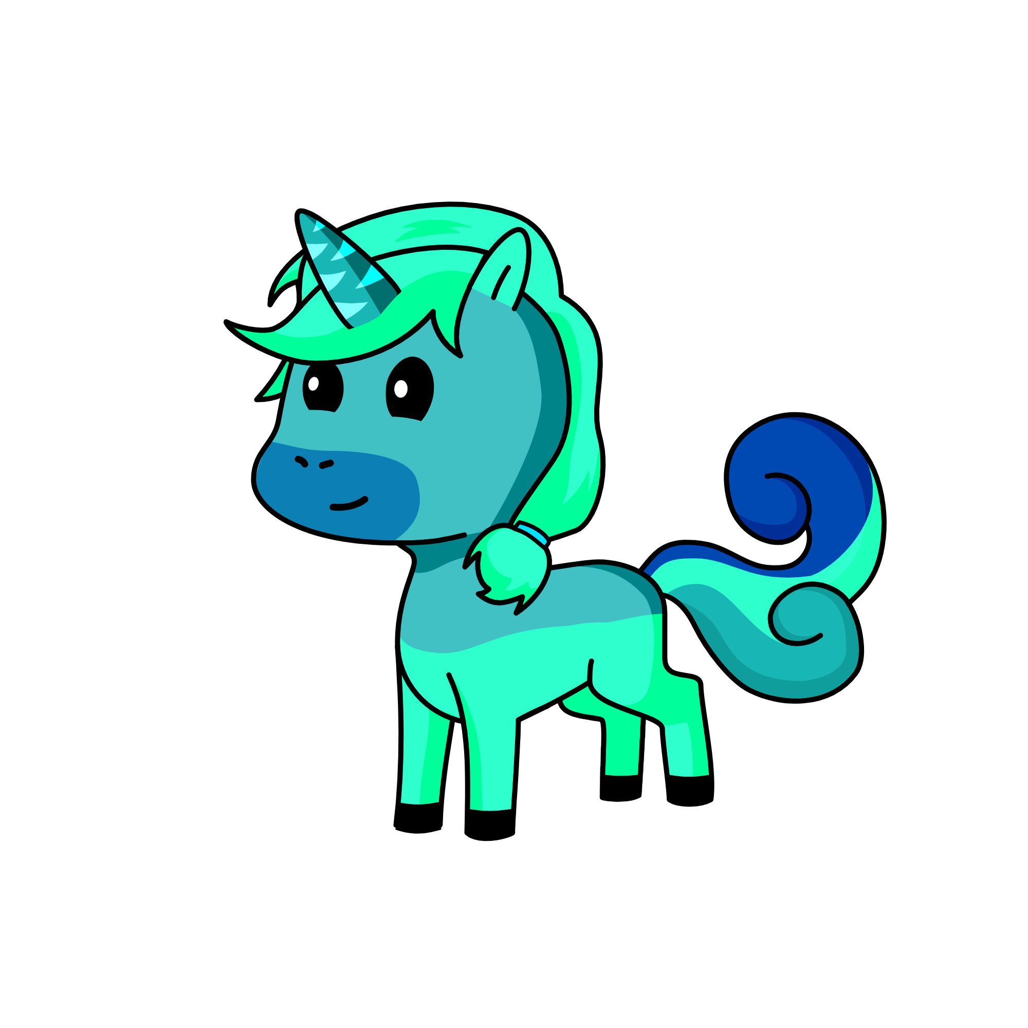 Ice, the unicorn