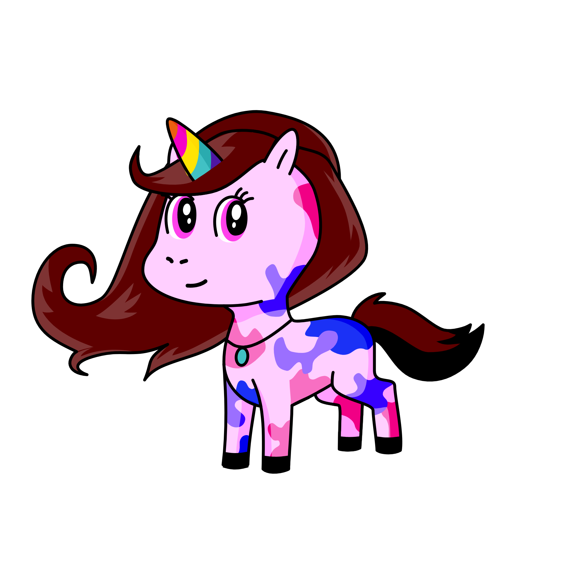 coloureet, the unicorn