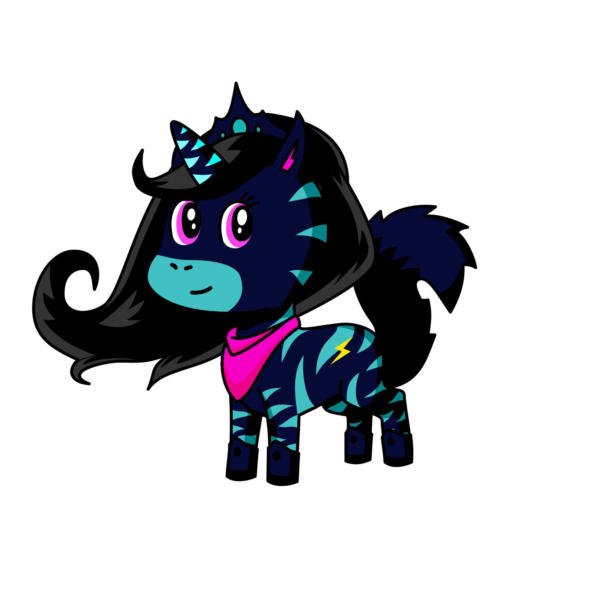 darkness, the unicorn