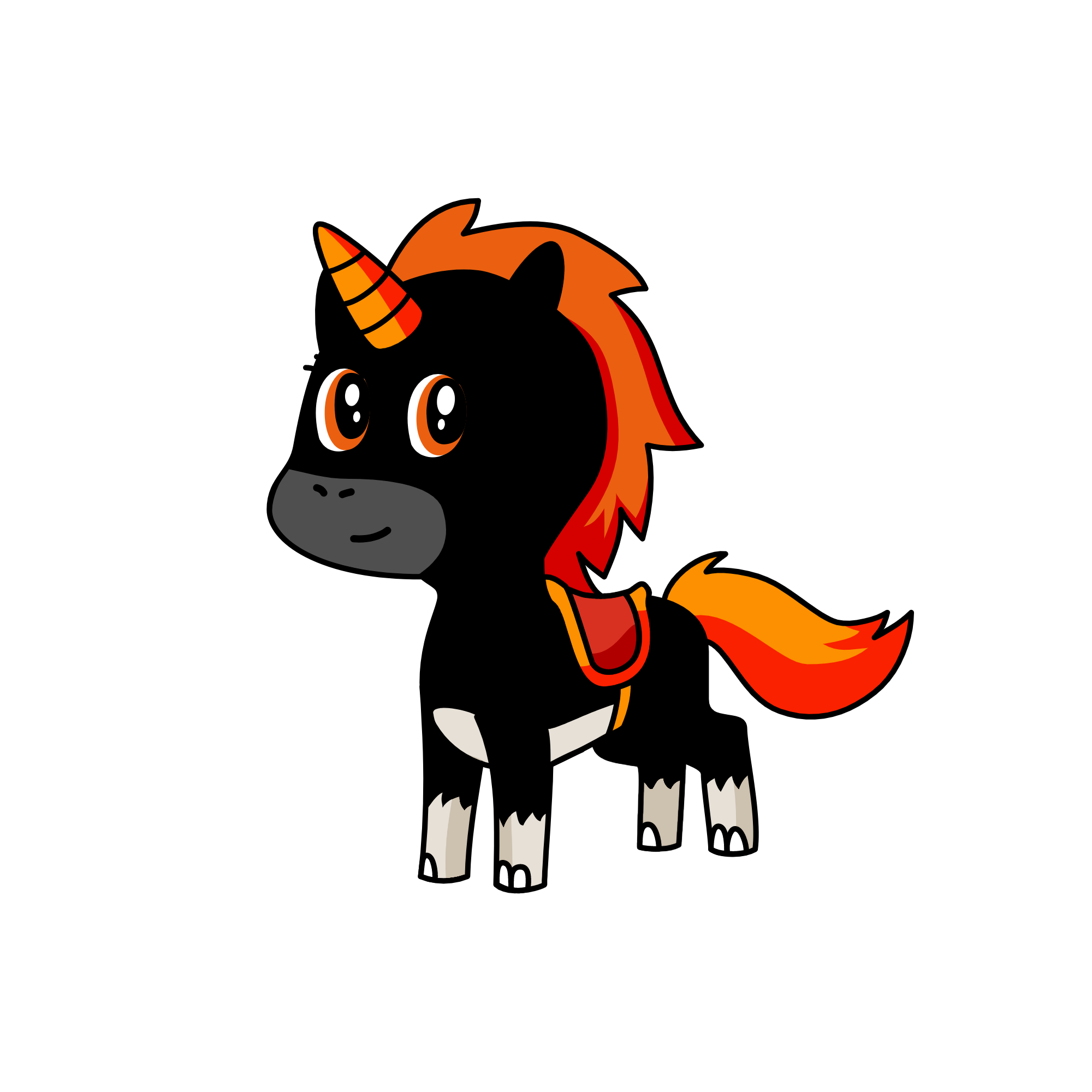 Untitled 1, the unicorn