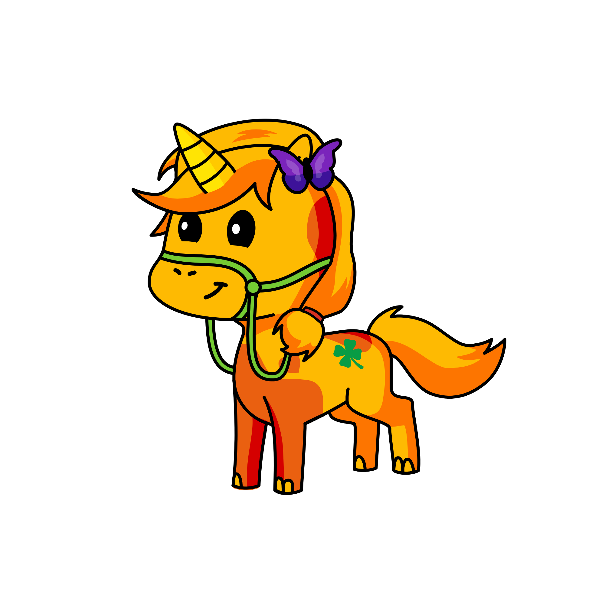 Carrot, the unicorn