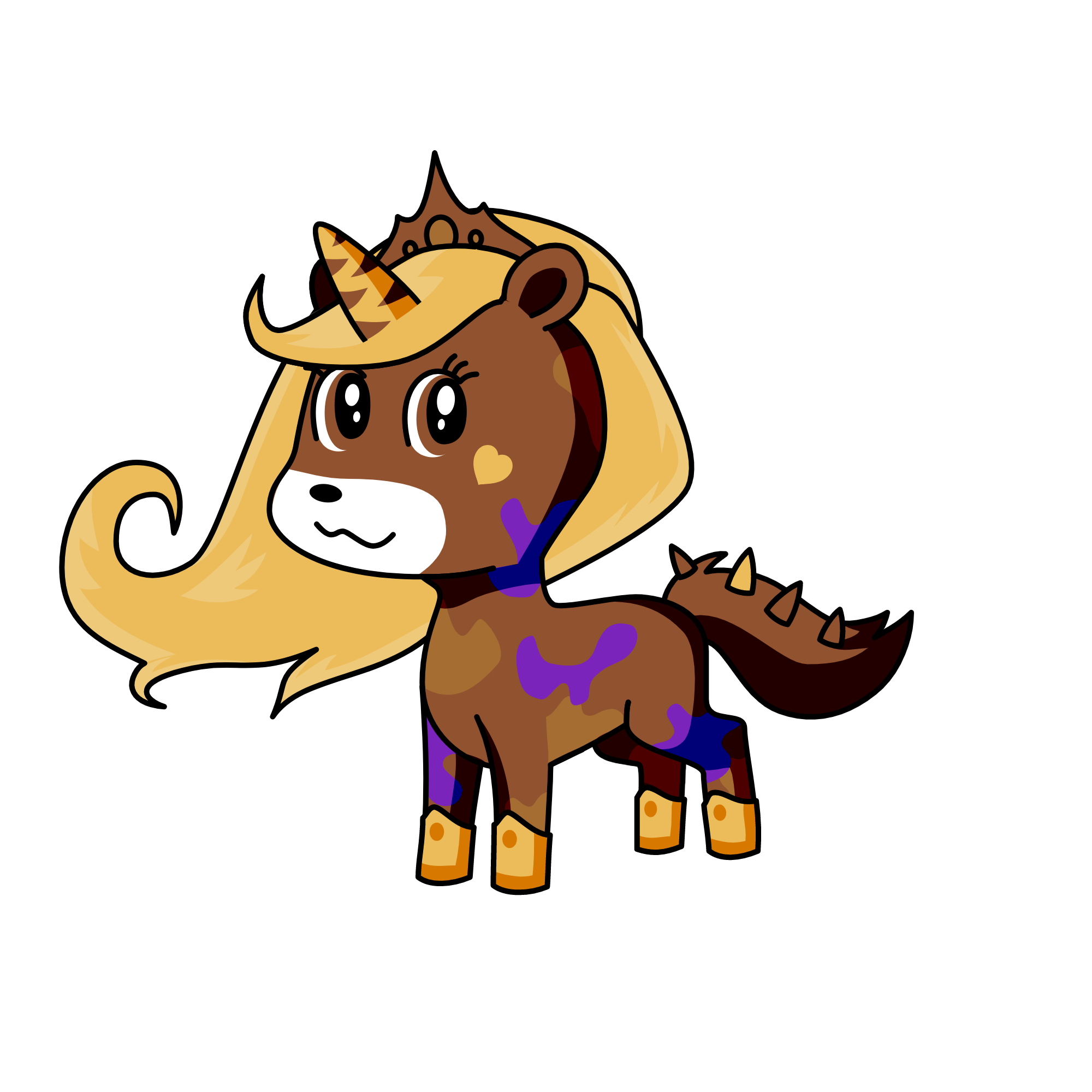 cookiee cloudes, the unicorn
