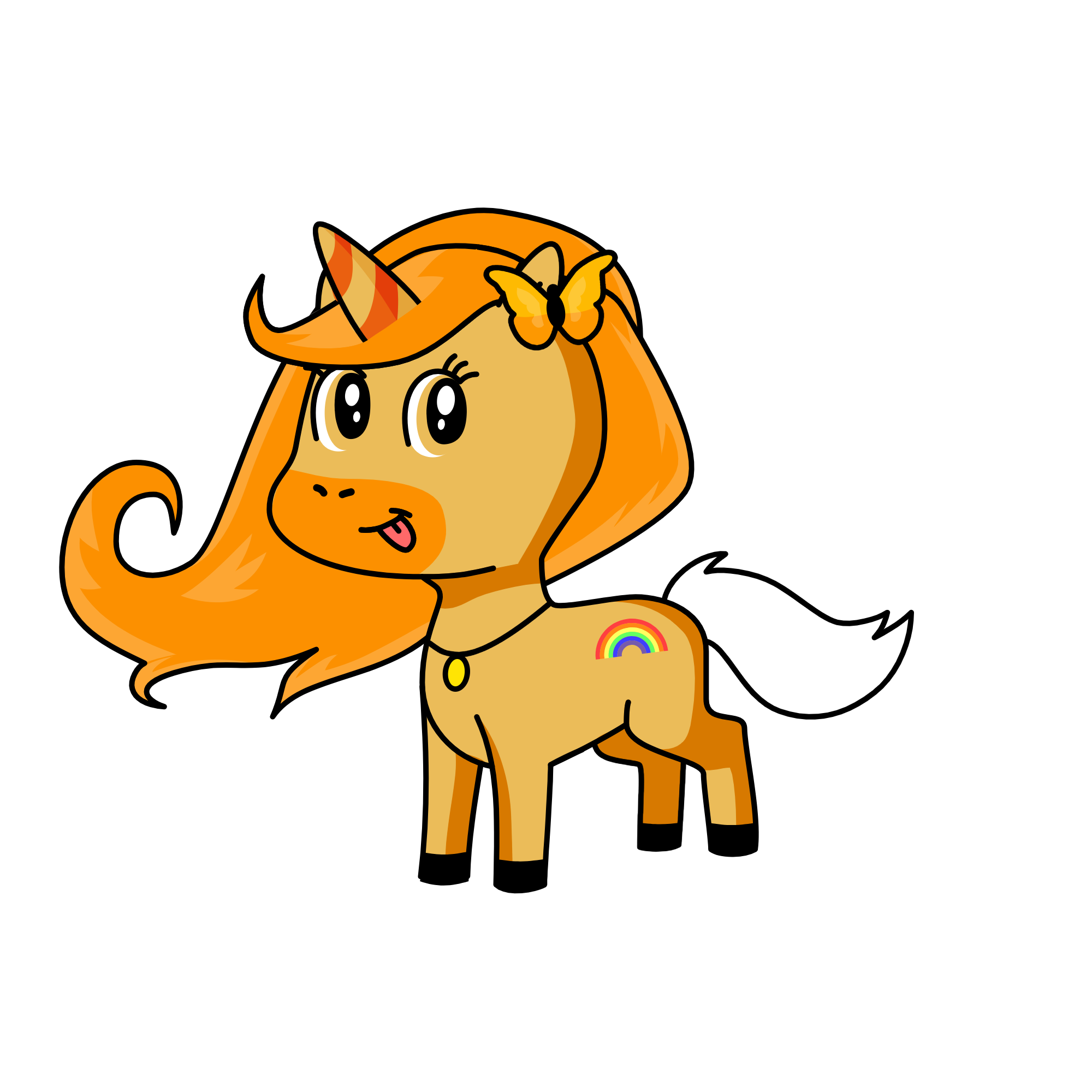 buttercups toffey, the unicorn
