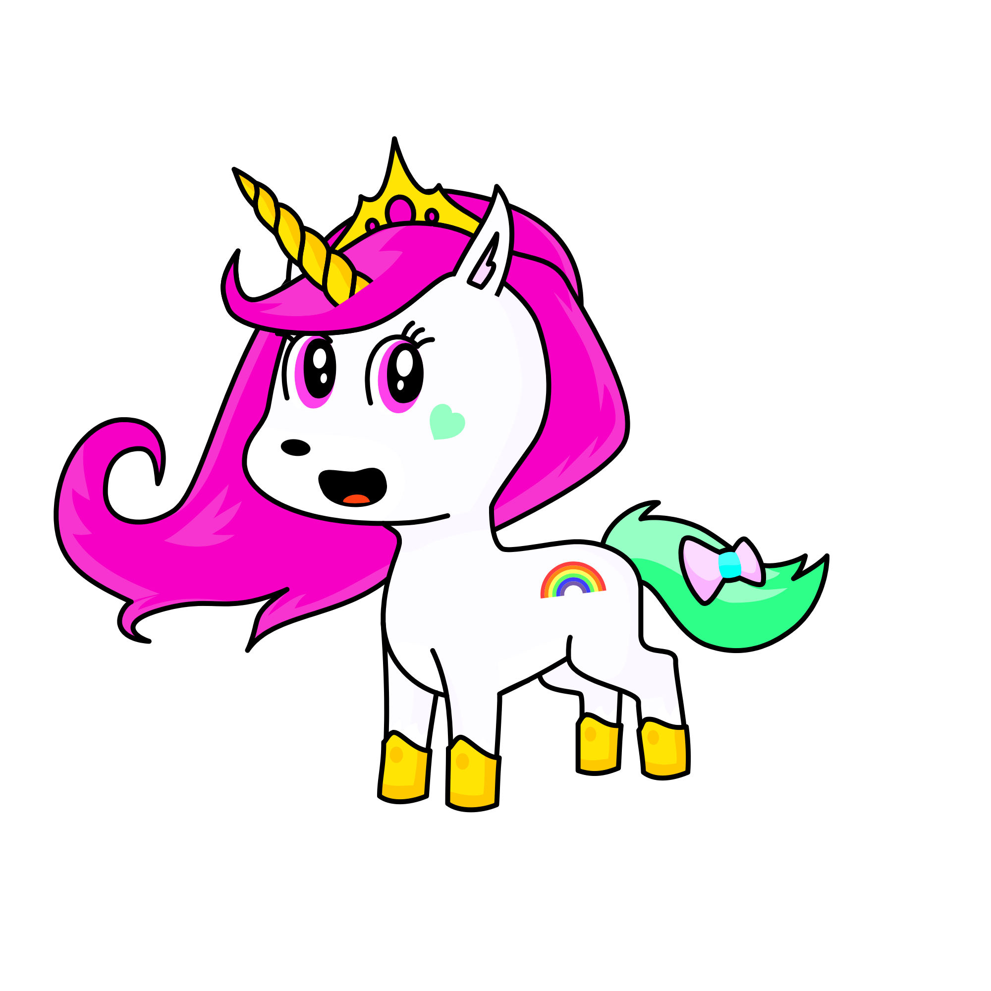 Celestia, the unicorn