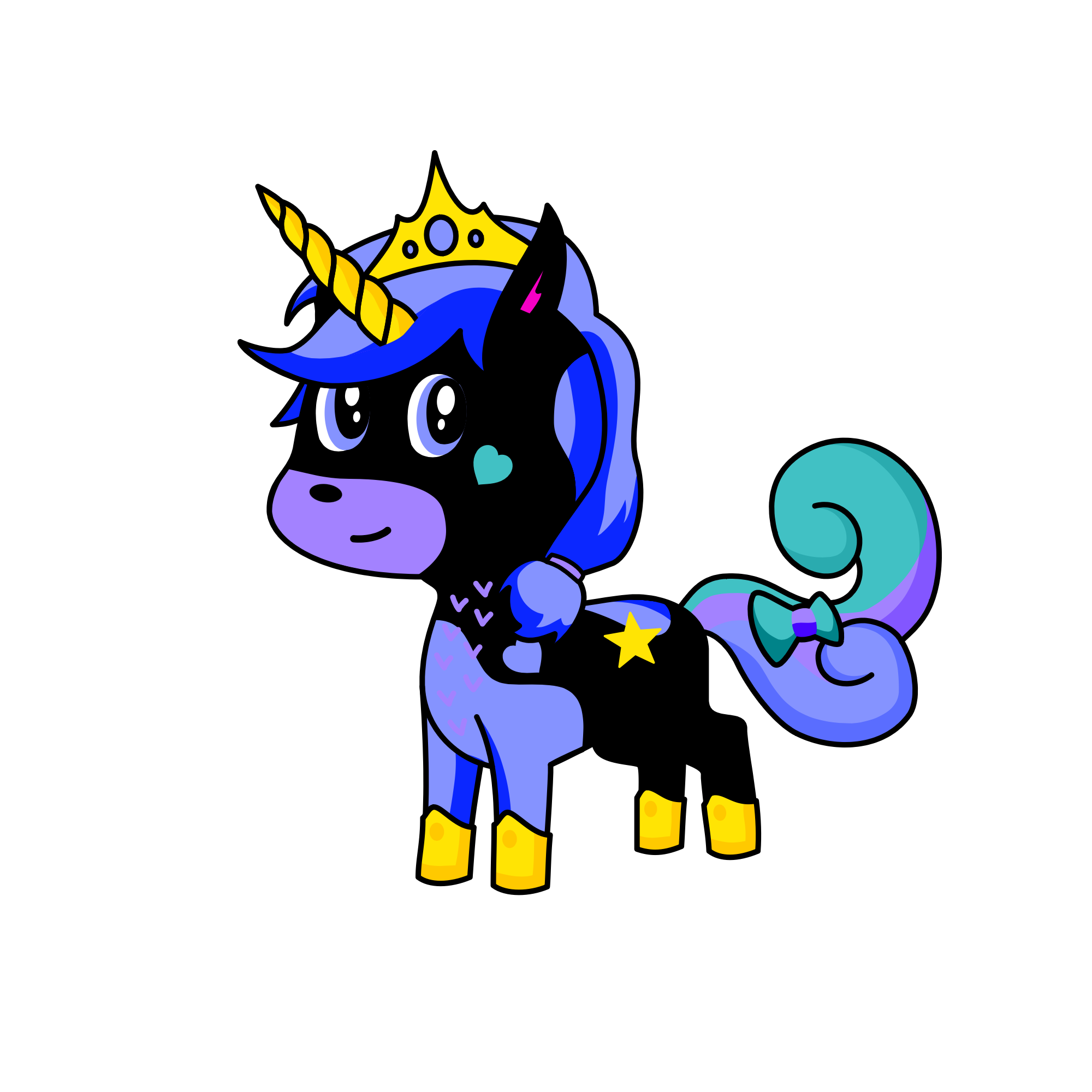 Twilight, the unicorn