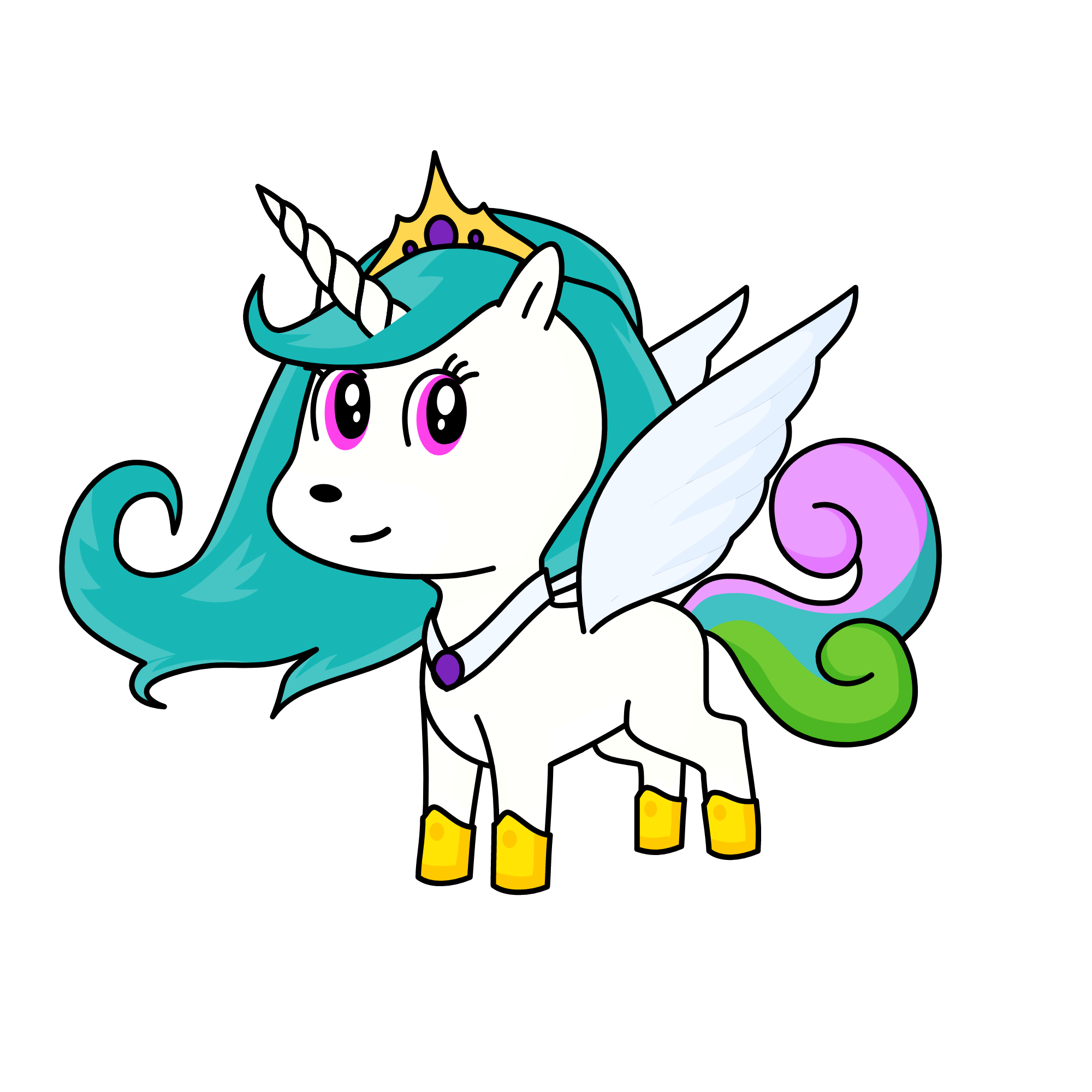 princess celstea, the unicorn