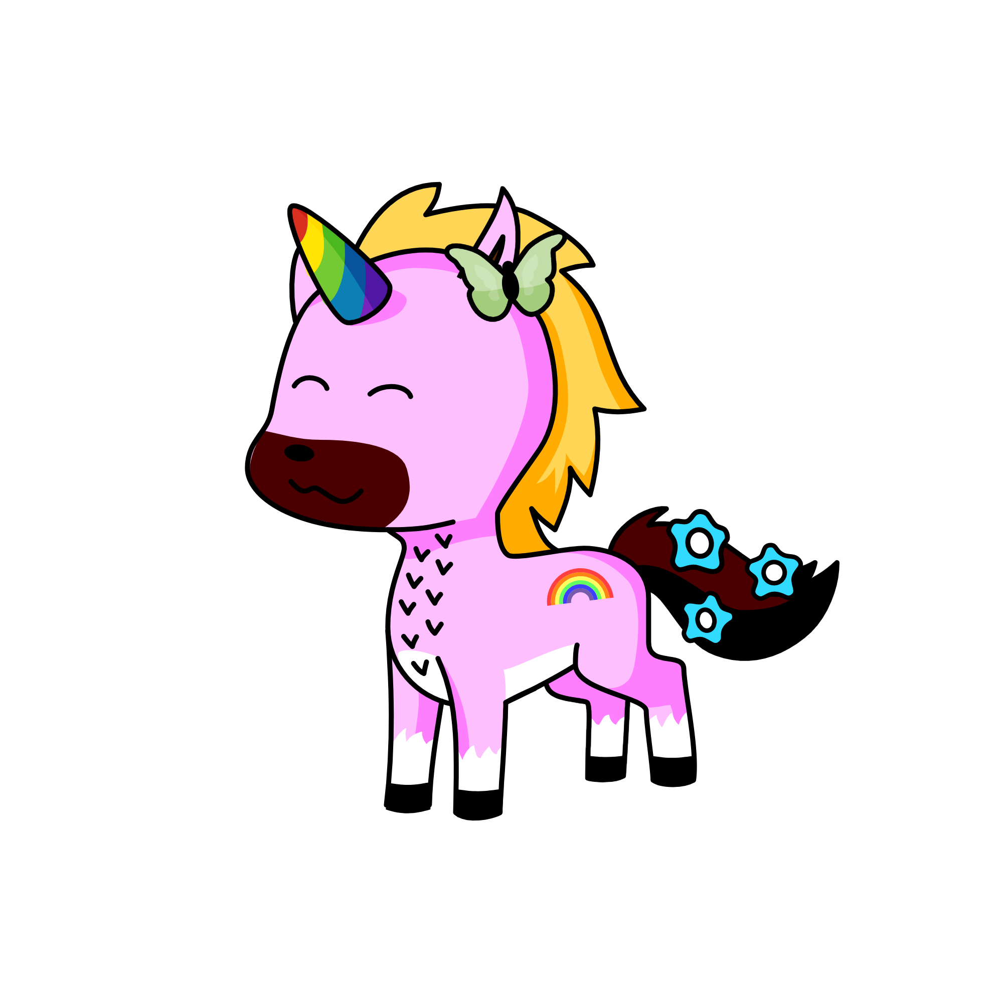 Deery, the unicorn