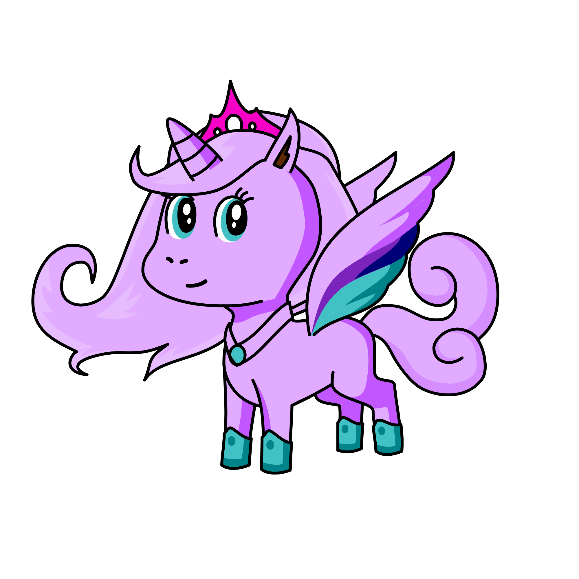 Lileesa, the unicorn
