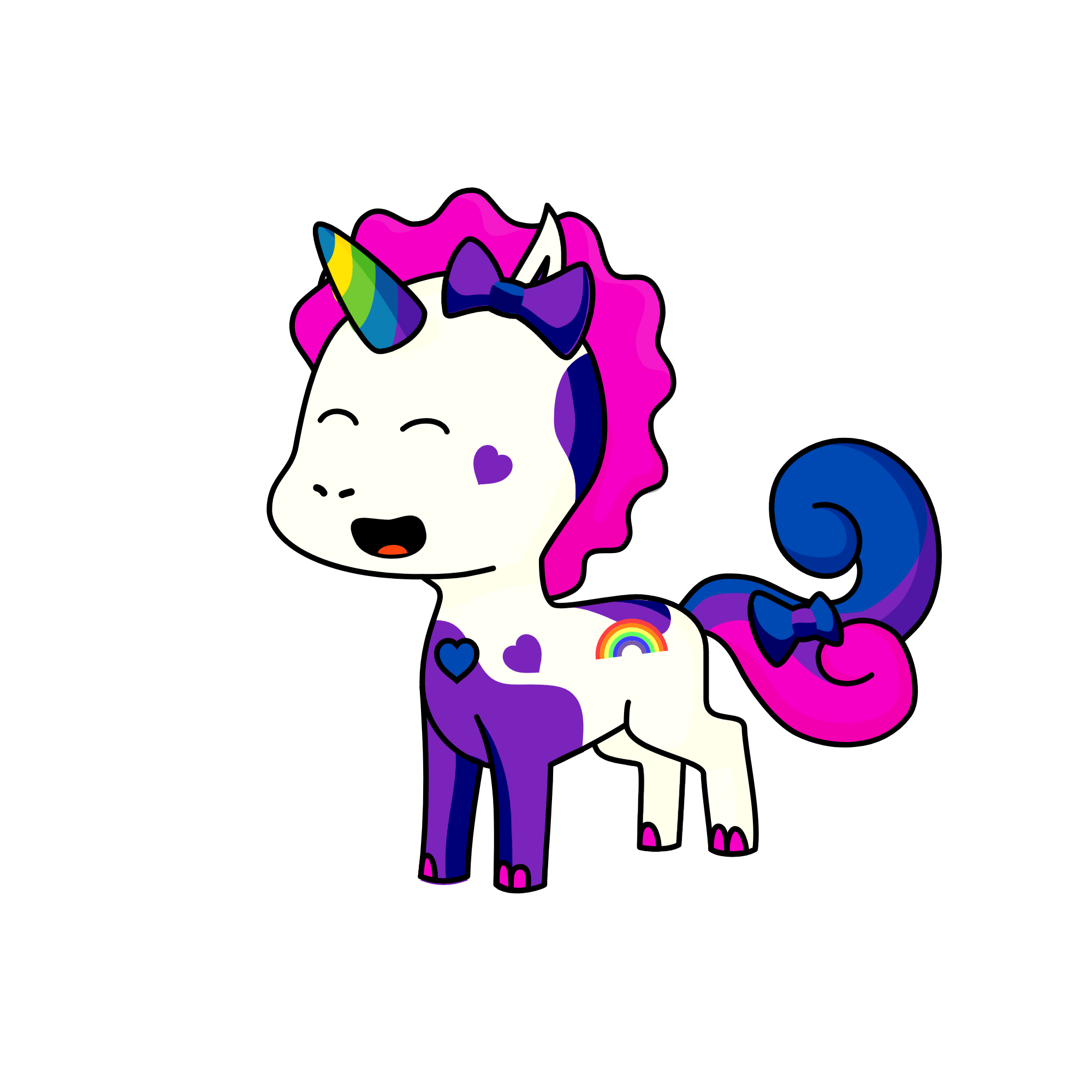 Lalali, the unicorn