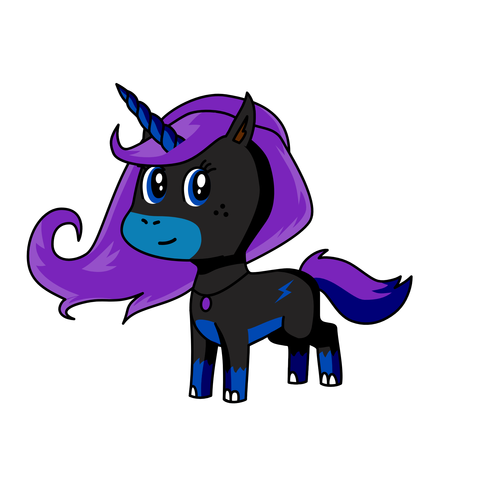 midnight, the unicorn